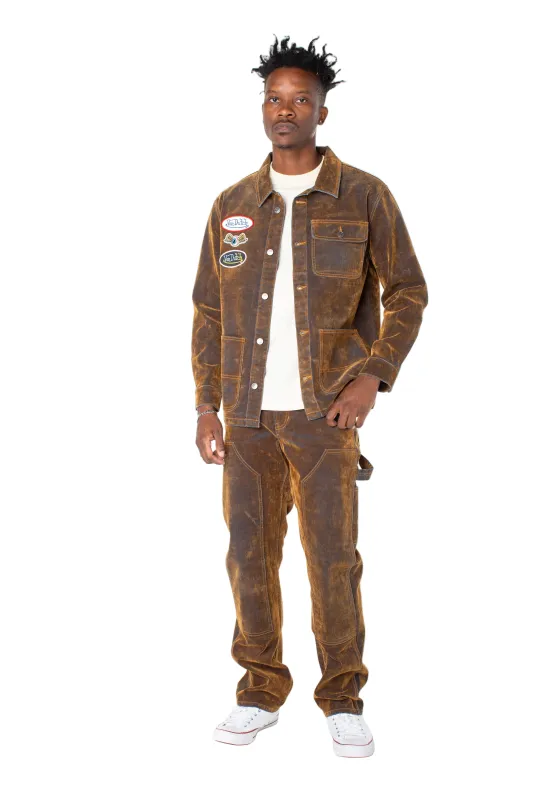 The Chosen Chore Jacket - Crest Wave made by Von Dutch