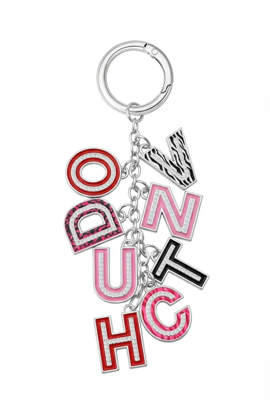 VON DUTCH LETTER KEYCHAIN - RAINBOW SAFARI made by Von Dutch