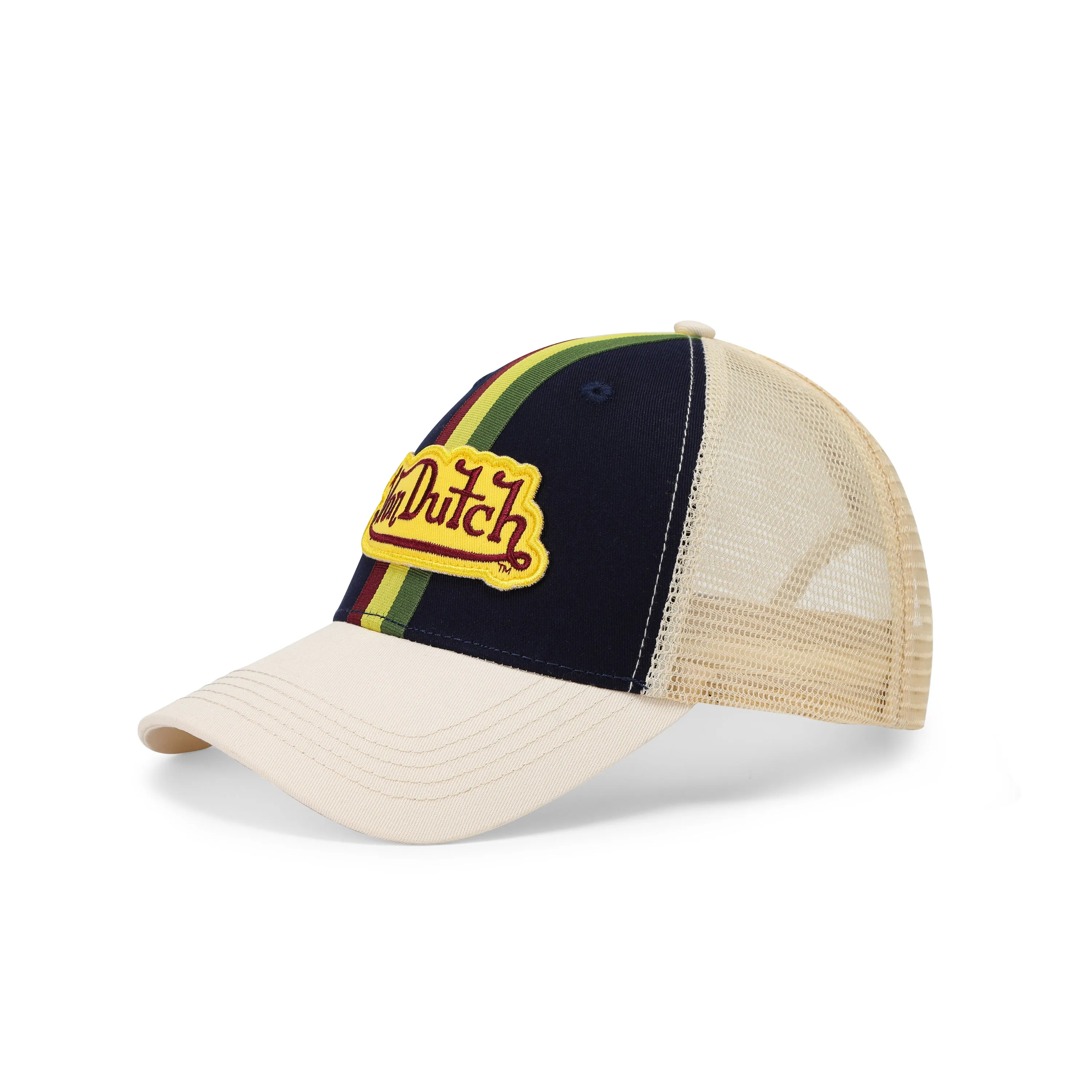 Euro Stripe Trucker Hat - Navy sold by Von Dutch product image thumbnail 2