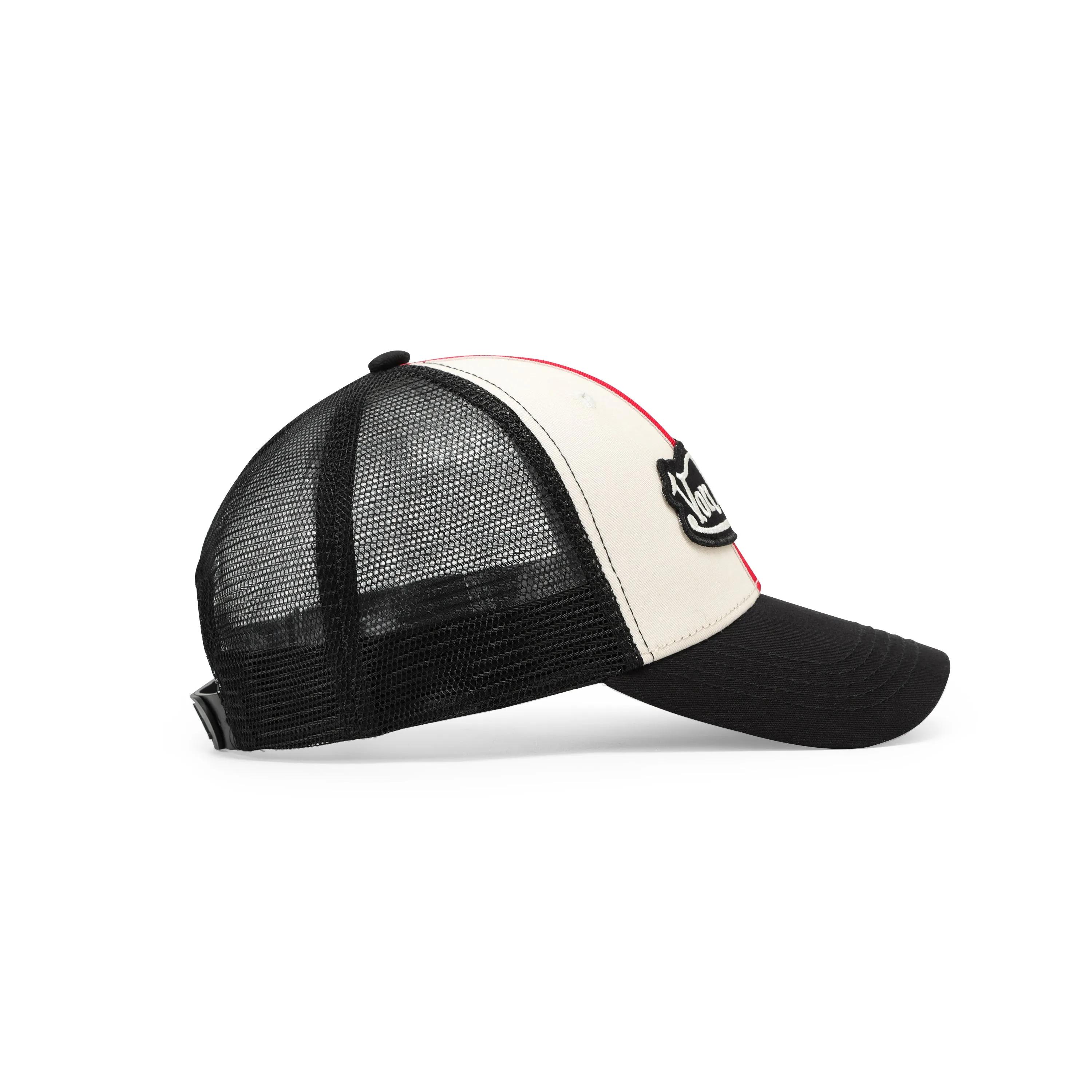 Euro Stripe Trucker Hat - Cream sold by Von Dutch product image thumbnail 5