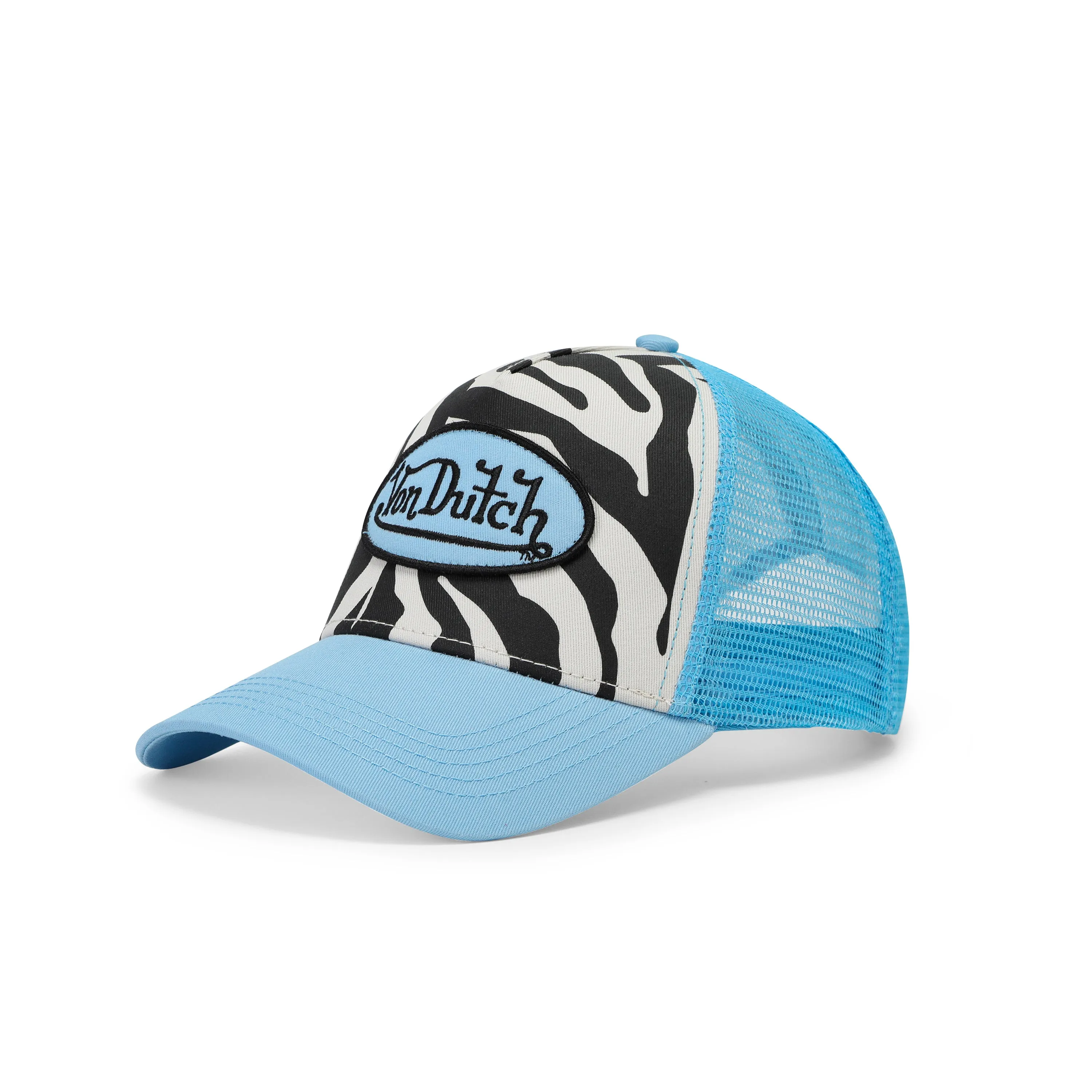Zebra Trucker Hat - Blue sold by Von Dutch product image thumbnail 2