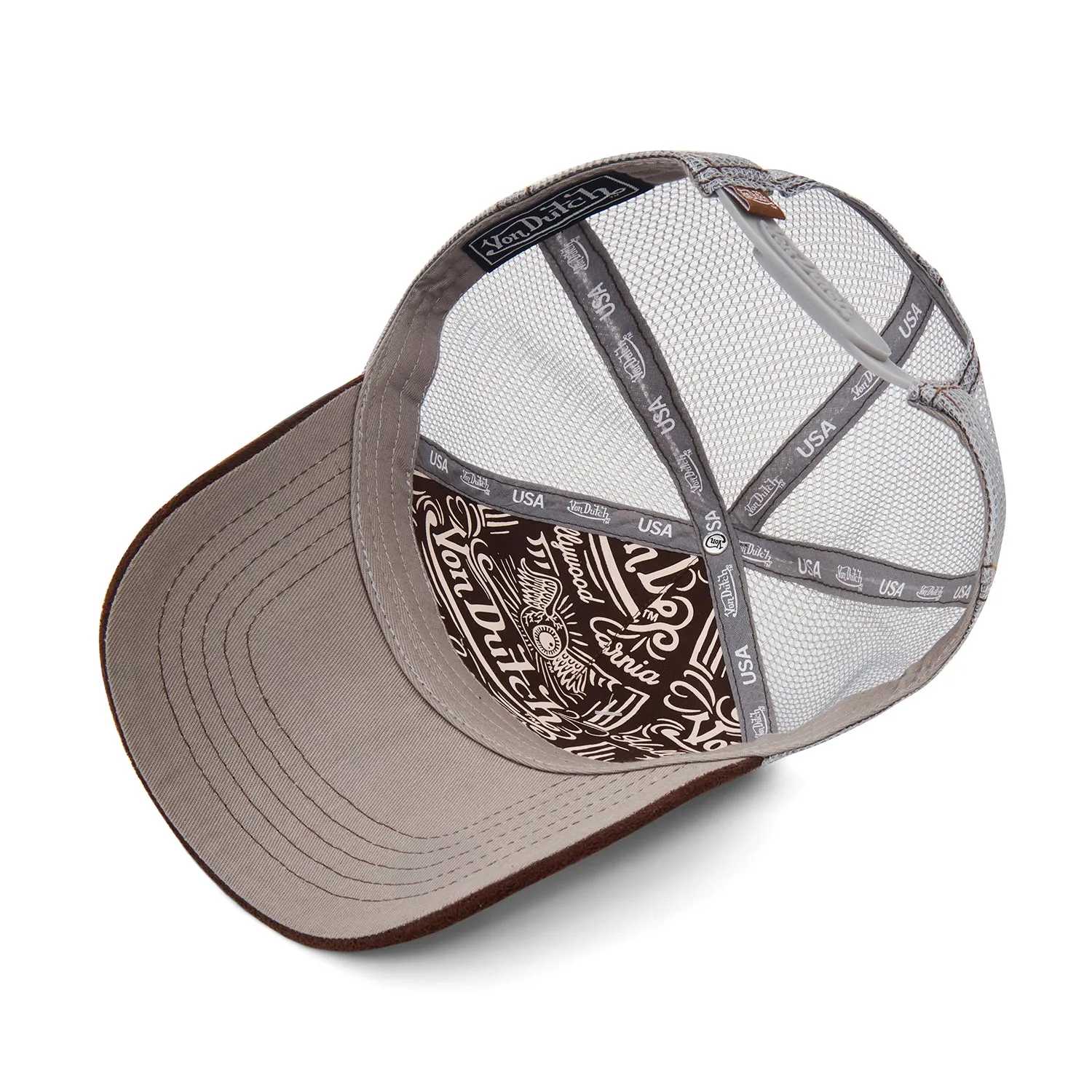 Brown Suede Trucker Hat sold by Von Dutch product image thumbnail 5