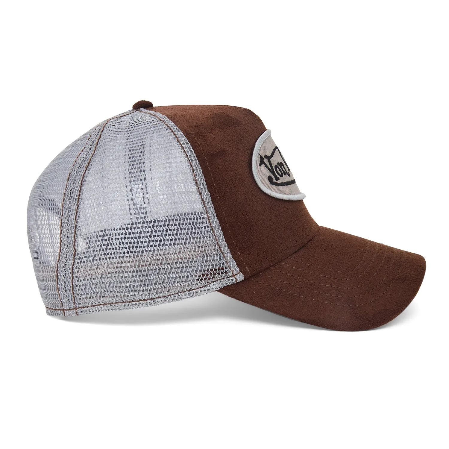 Brown Suede Trucker Hat sold by Von Dutch product image thumbnail 3