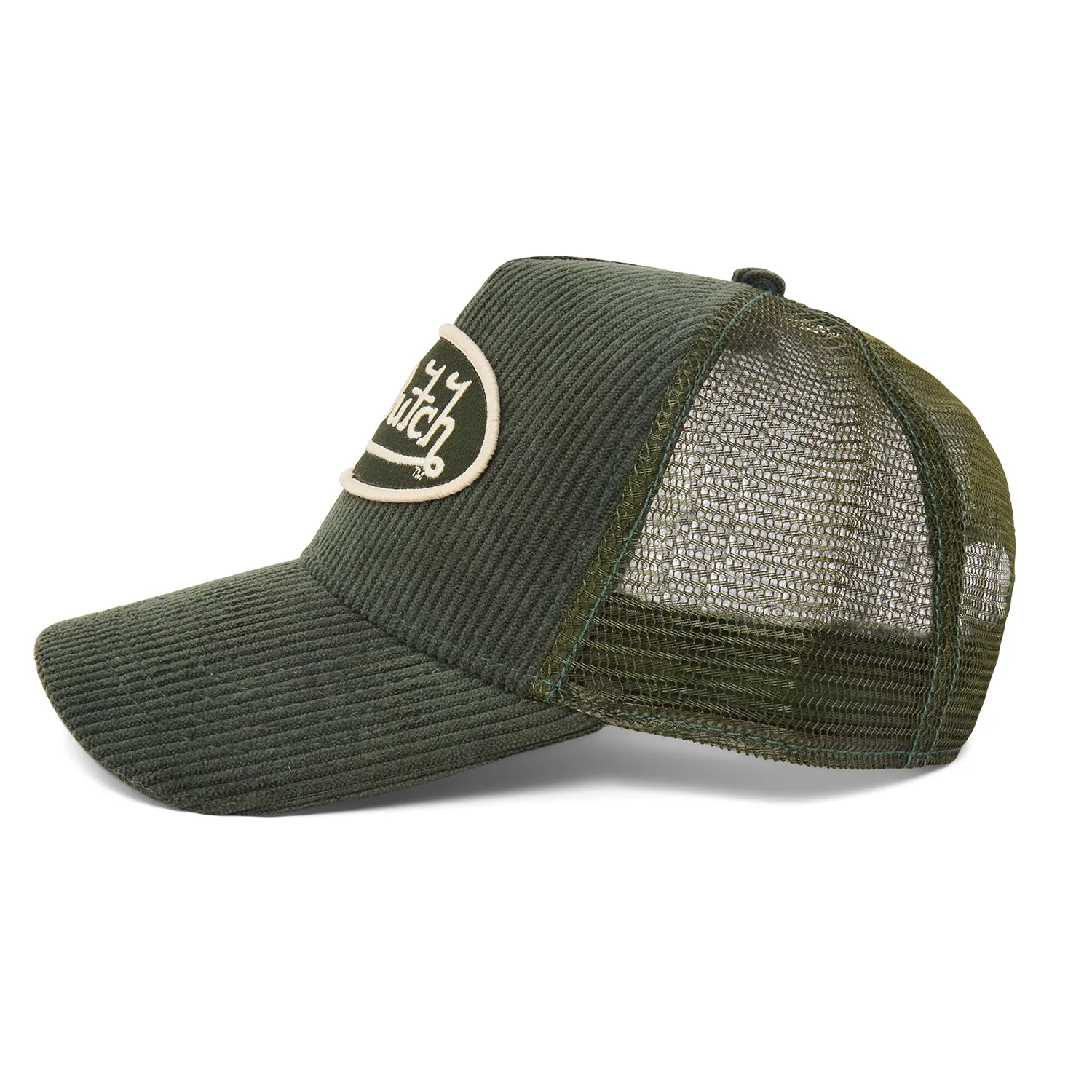 Olive Cordutch Trucker Hat sold by Von Dutch product image thumbnail 2