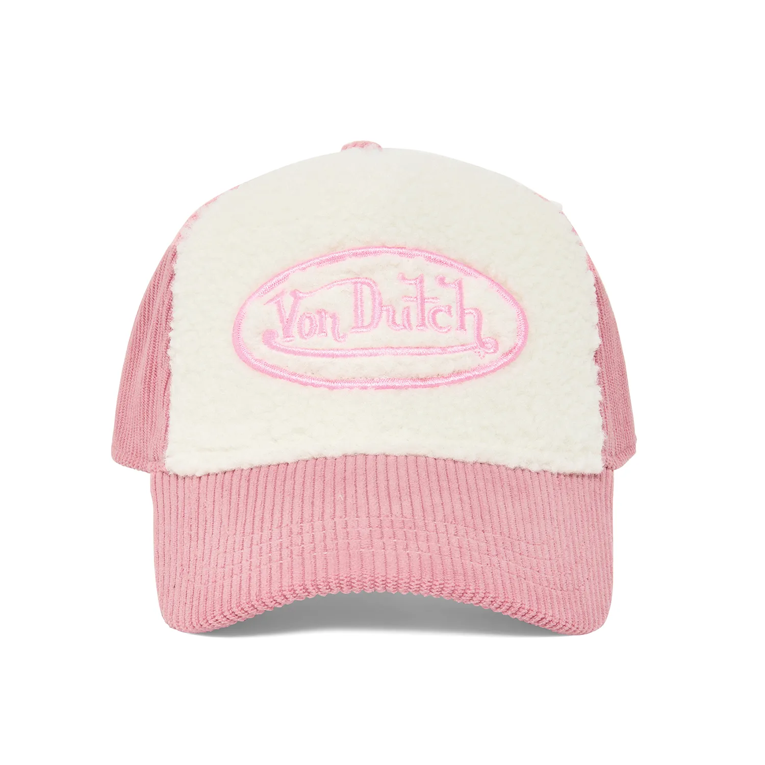 Pink Sherpa Dutch Trucker Hat sold by Von Dutch