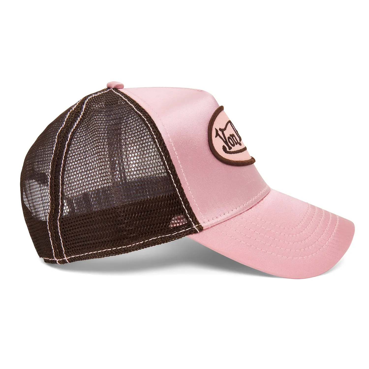 Pink Satin Trucker Hat sold by Von Dutch product image thumbnail 3