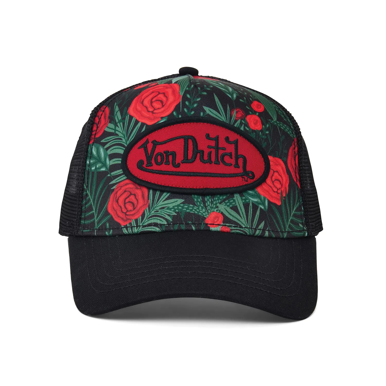 Rose Trucker Hat sold by Von Dutch