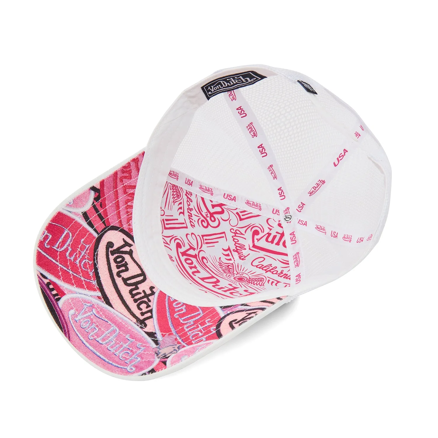 Pink Billboard Trucker Hat sold by Von Dutch product image thumbnail 5