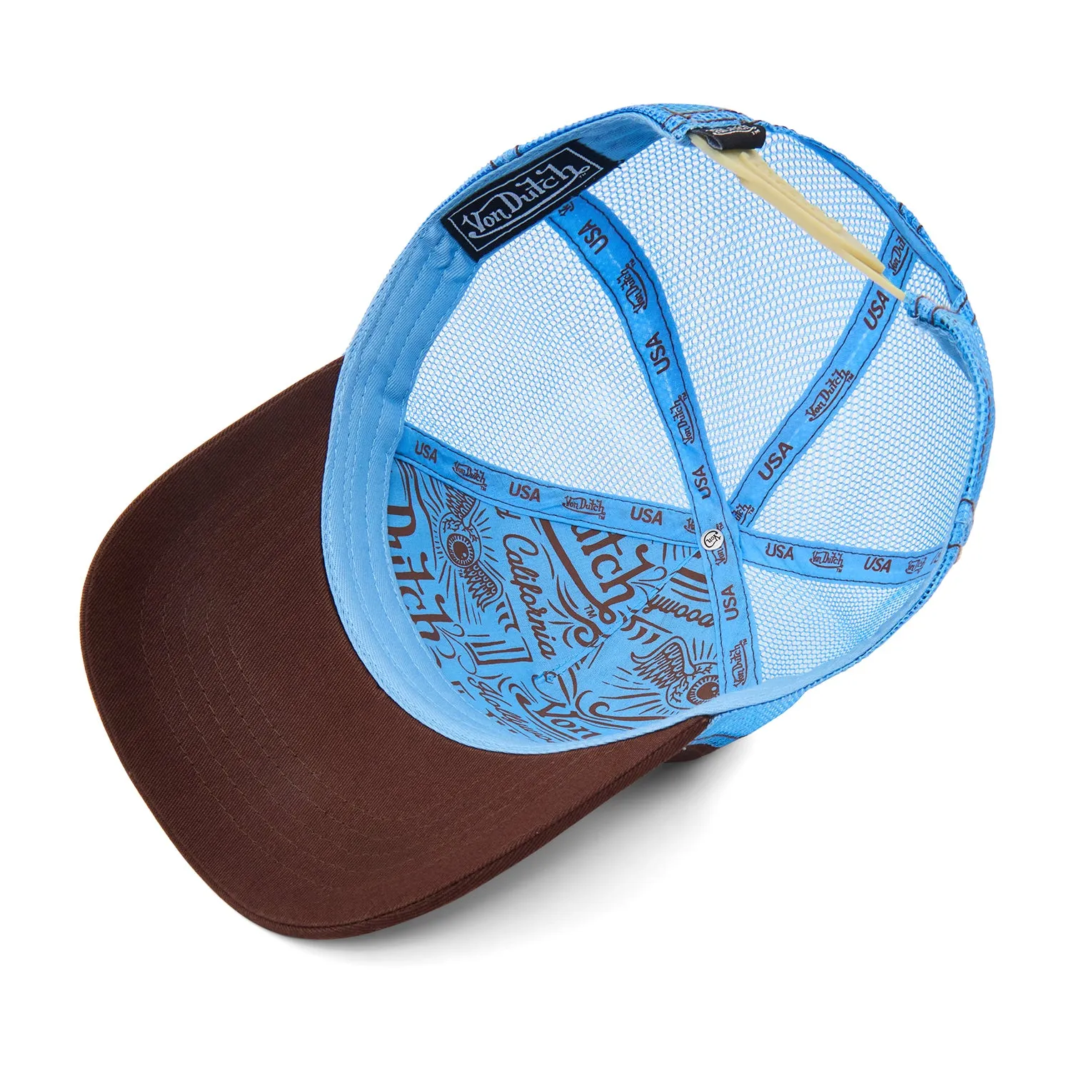 Burgundy Americana Trucker Hat sold by Von Dutch product image thumbnail 5