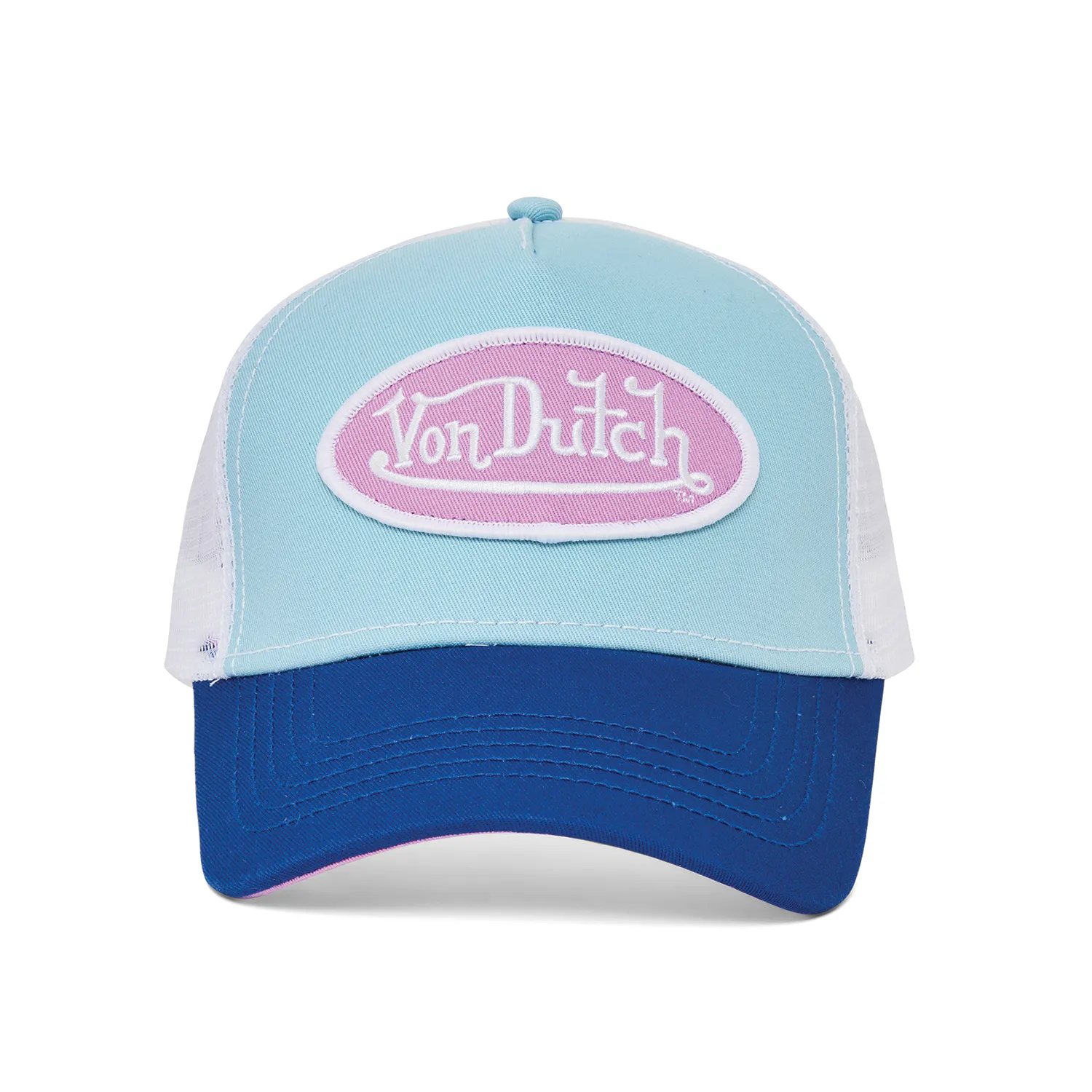 Glacier Blue Trucker Hat sold by Von Dutch