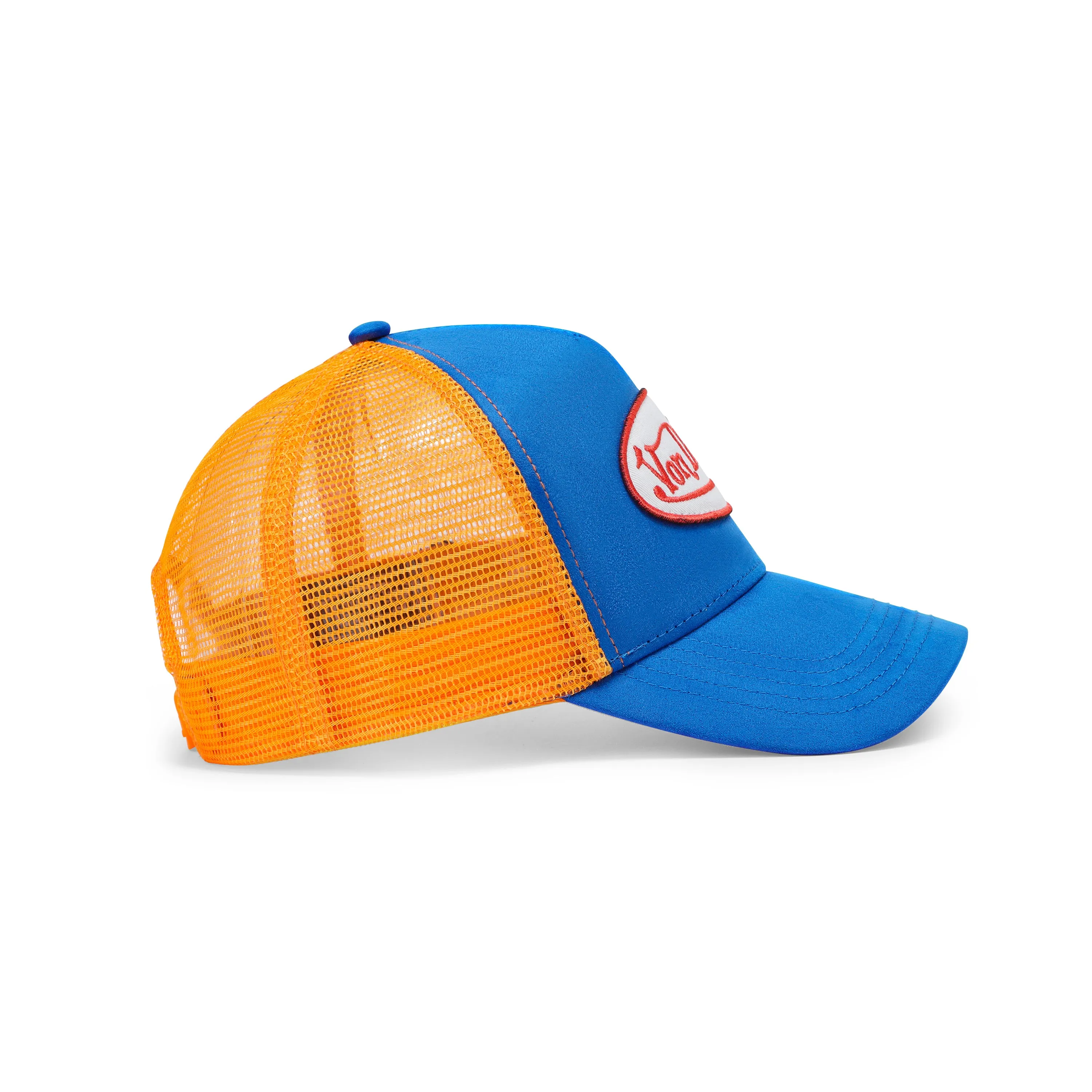 Suede Trucker Hat - Blue and Orange sold by Von Dutch product image thumbnail 5