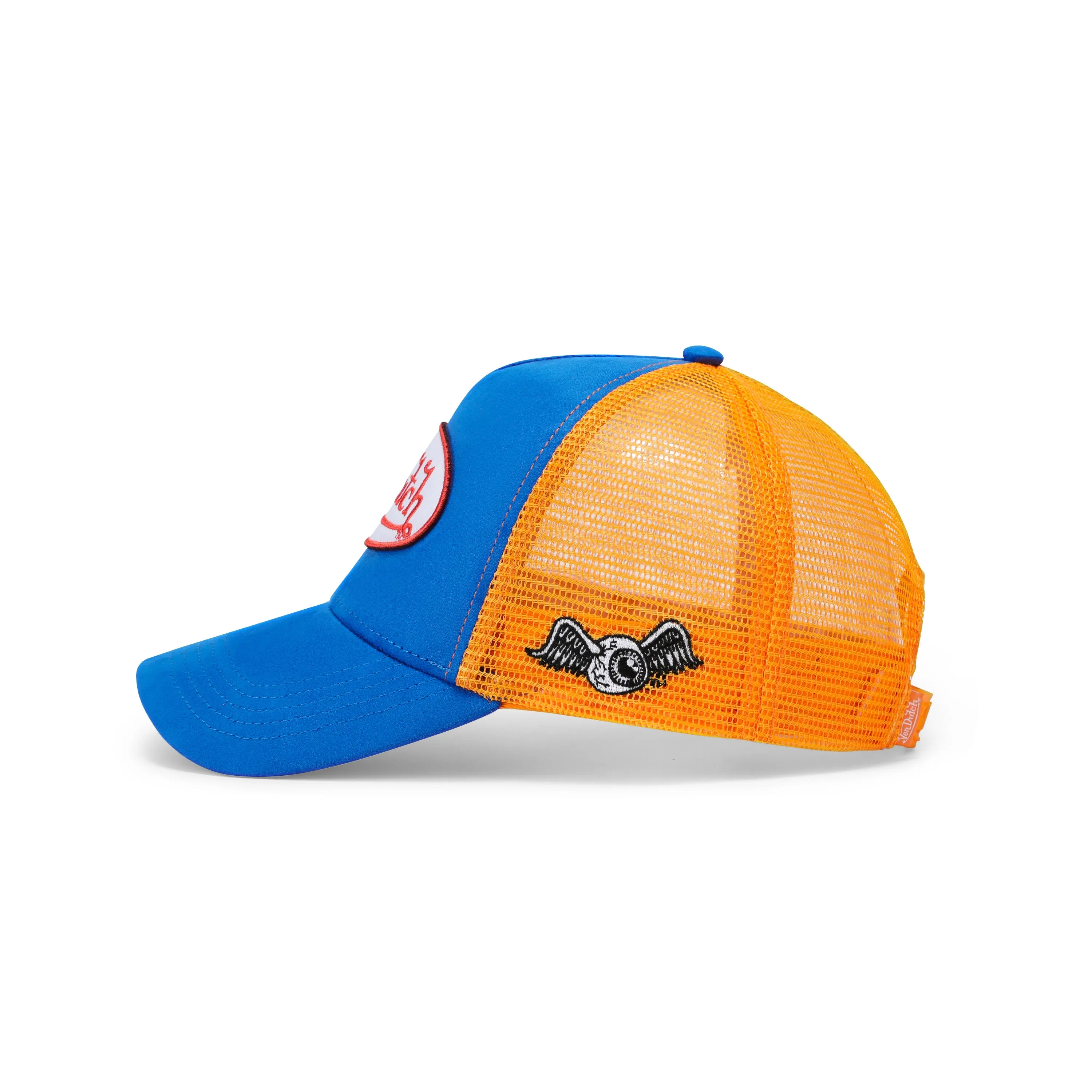 Suede Trucker Hat - Blue and Orange sold by Von Dutch product image thumbnail 2