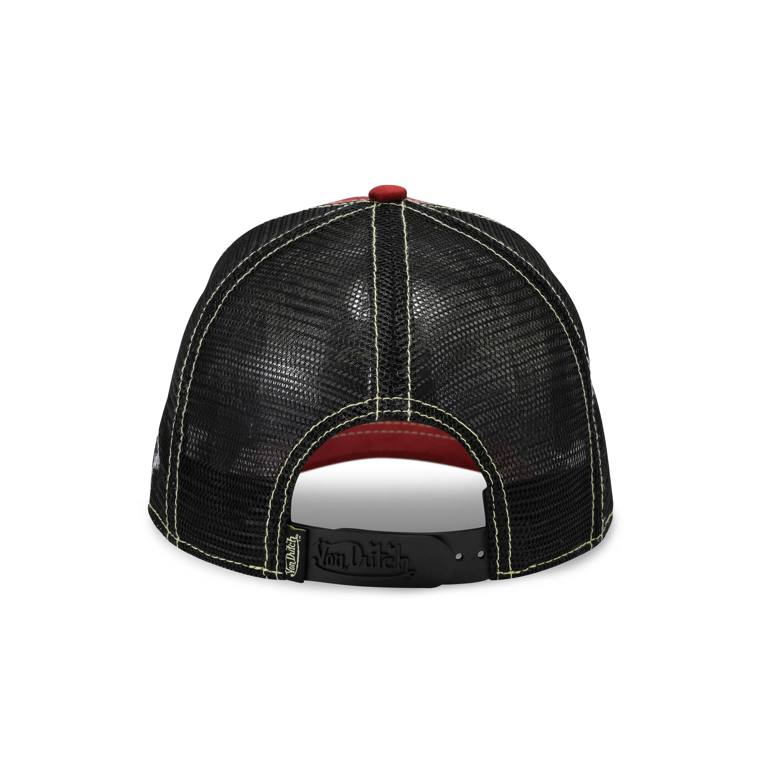 Suede Trucker Hat - Burgundy sold by Von Dutch product image thumbnail 4