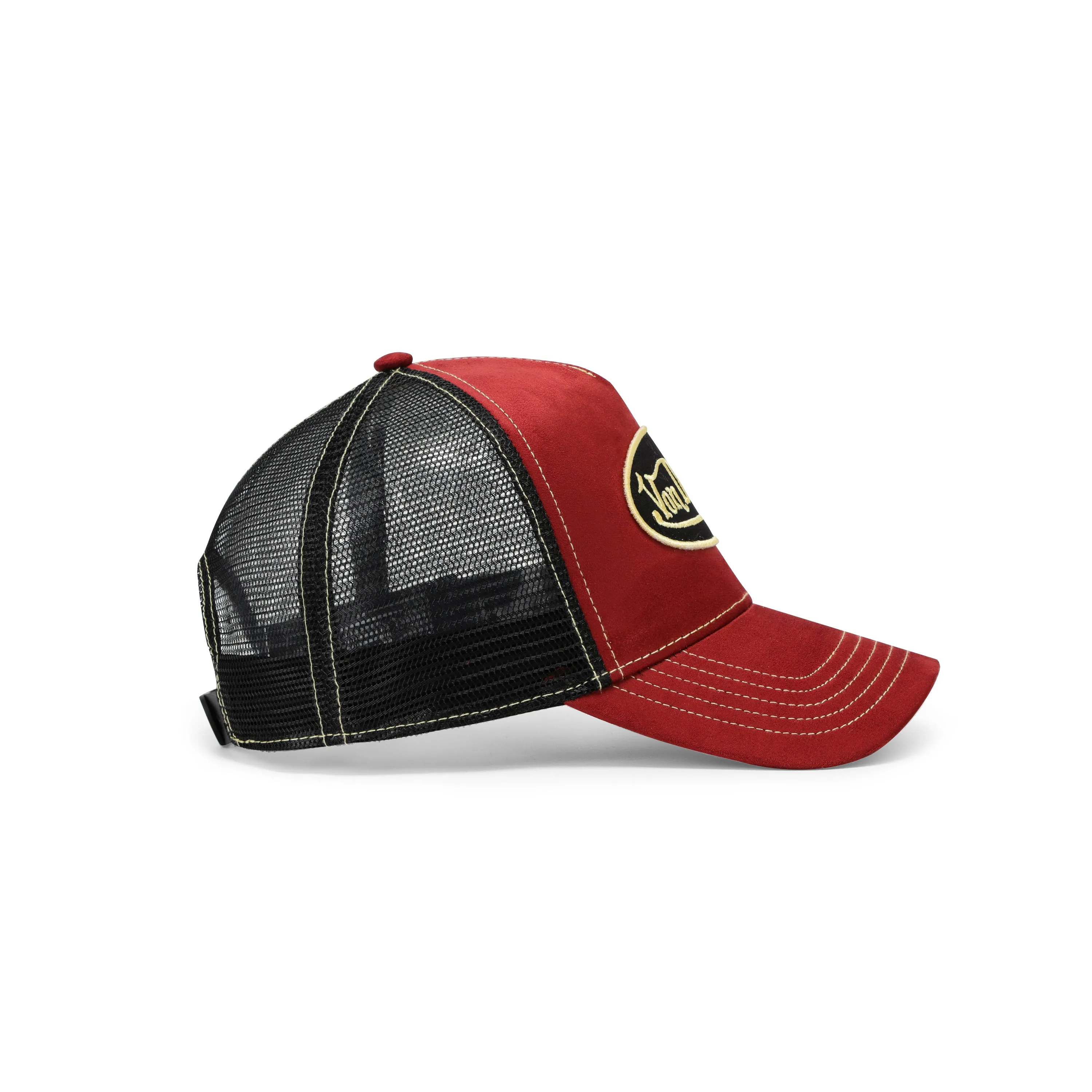 Suede Trucker Hat - Burgundy sold by Von Dutch product image thumbnail 5