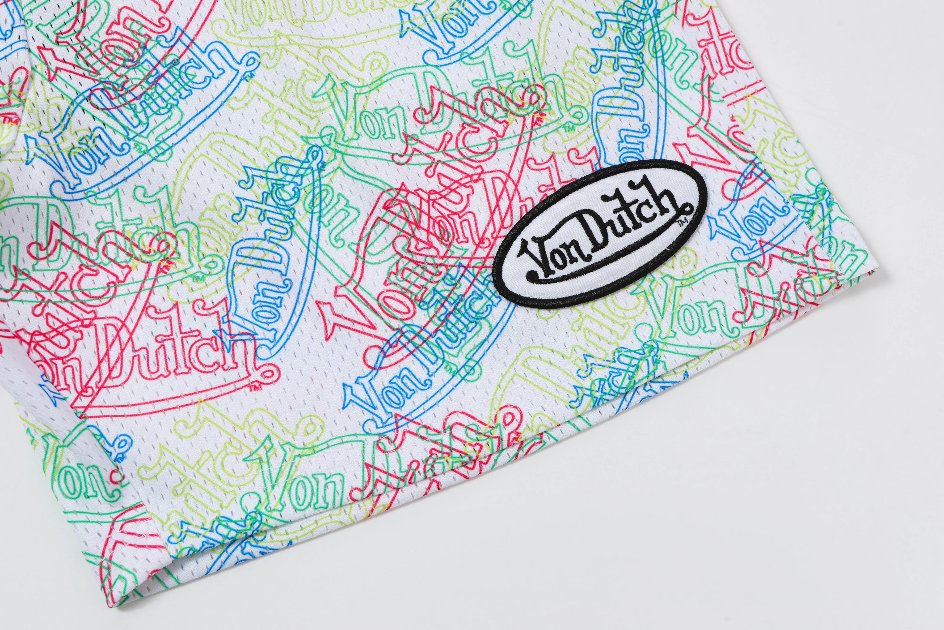 Men's Mesh Shorts - Neon Logo sold by Von Dutch product image thumbnail 5