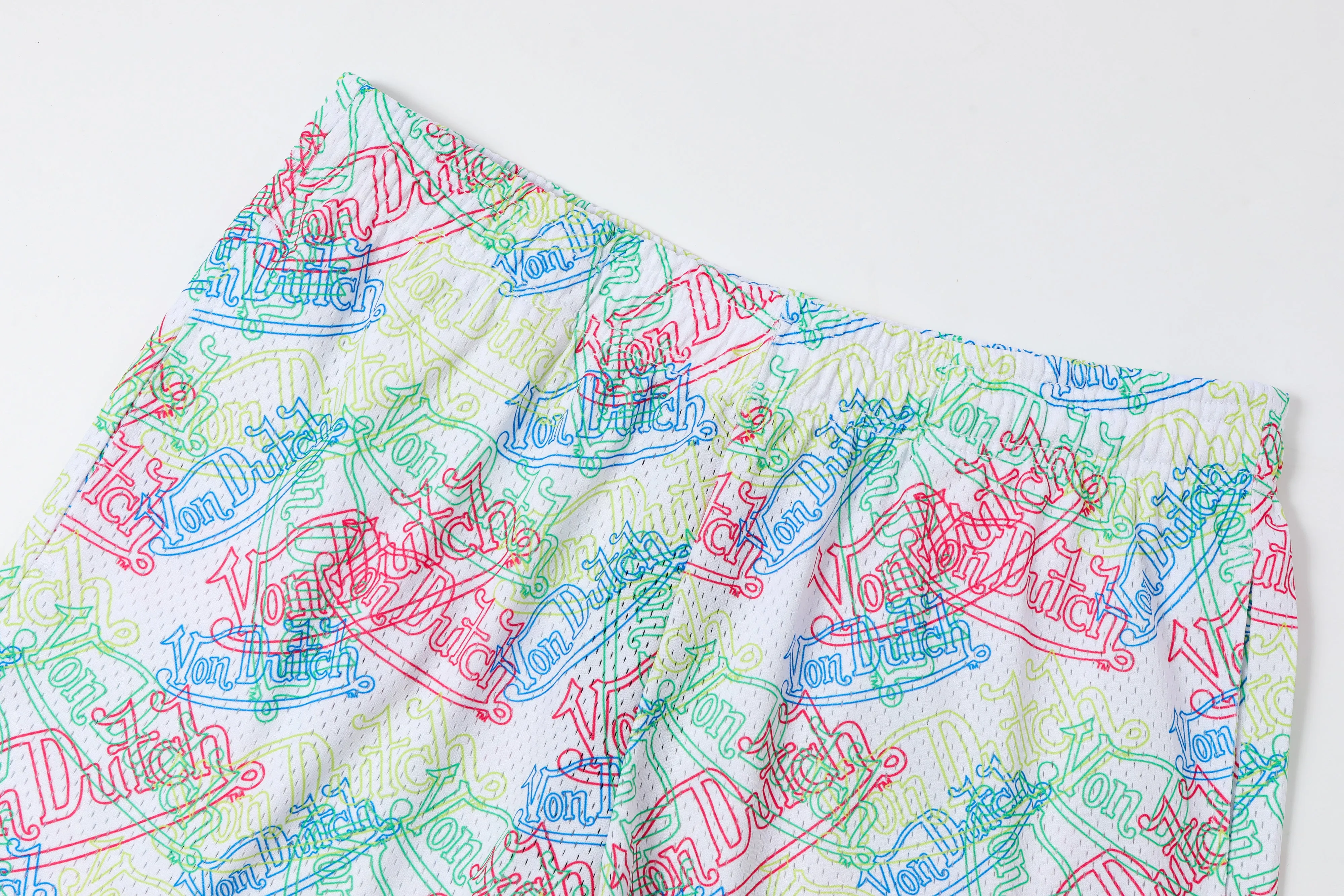 Men's Mesh Shorts - Neon Logo sold by Von Dutch product image thumbnail 3