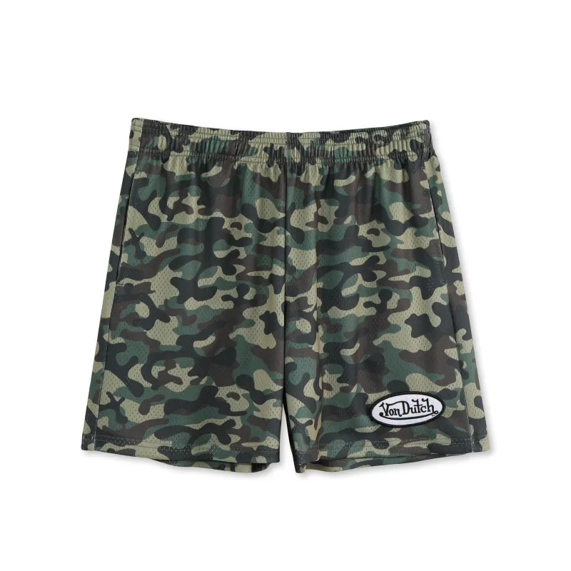 Men's Mesh Shorts - Classic Camo made by Von Dutch