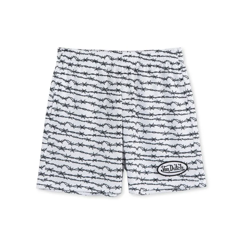 Men's Mesh Shorts - Razor Wire made by Von Dutch