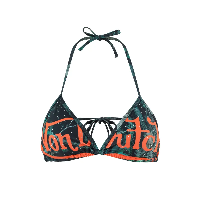 TWO TONE BIKINI TOP - TREE CAMO made by Von Dutch