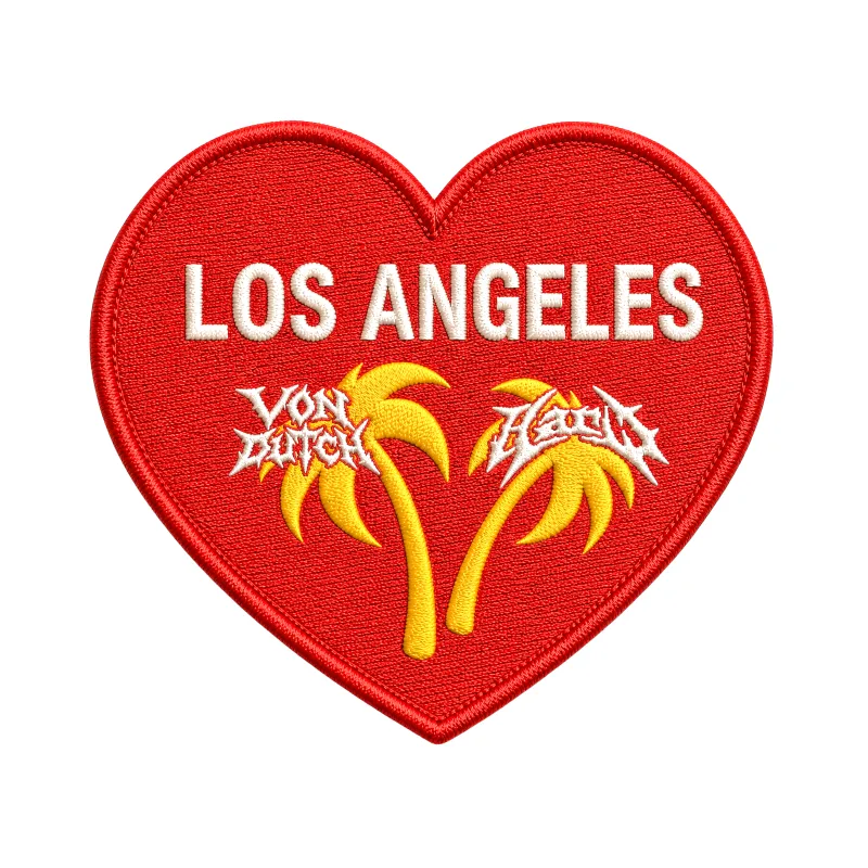 I LOVE LA PATCH - VD x HARDFEST made by Von Dutch