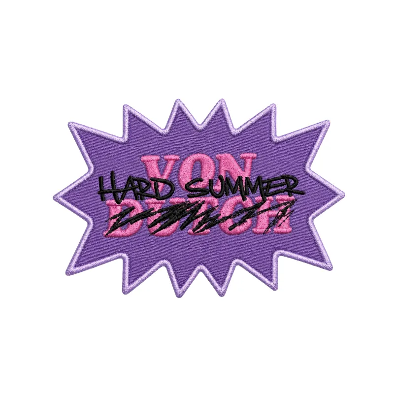 THE PRICE IS HARD PATCH - VD x HARDFEST made by Von Dutch