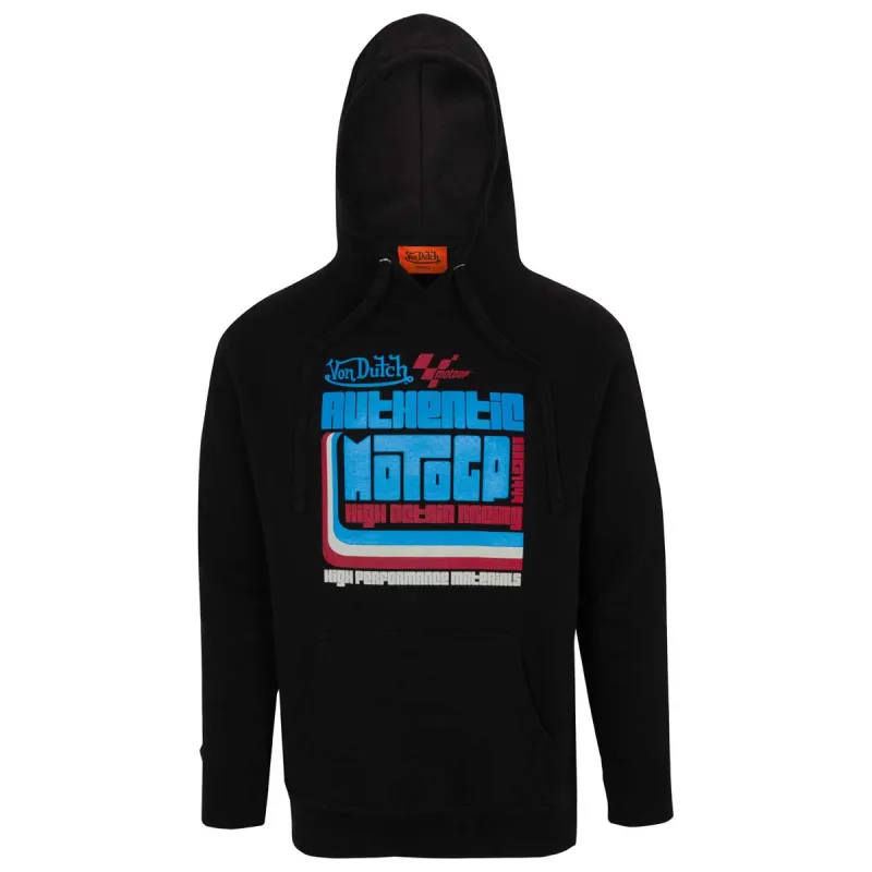 Von Dutch Authentics High Performance Black and Blue Hoodie sold by Von Dutch