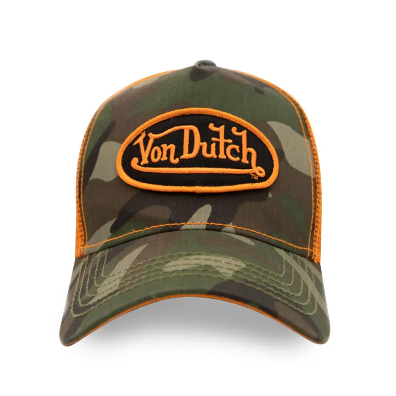 Camo Trucker Hat 270 made by Von Dutch