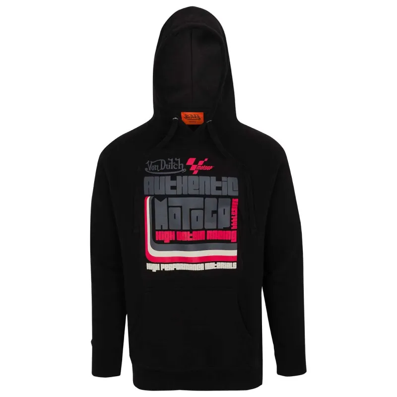 Von Dutch Authentics High Performance Red & Black Hoodie sold by Von Dutch