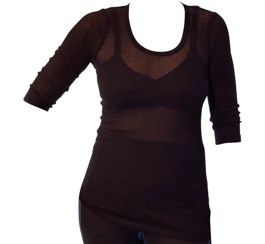 B Top: Black sold by VPL