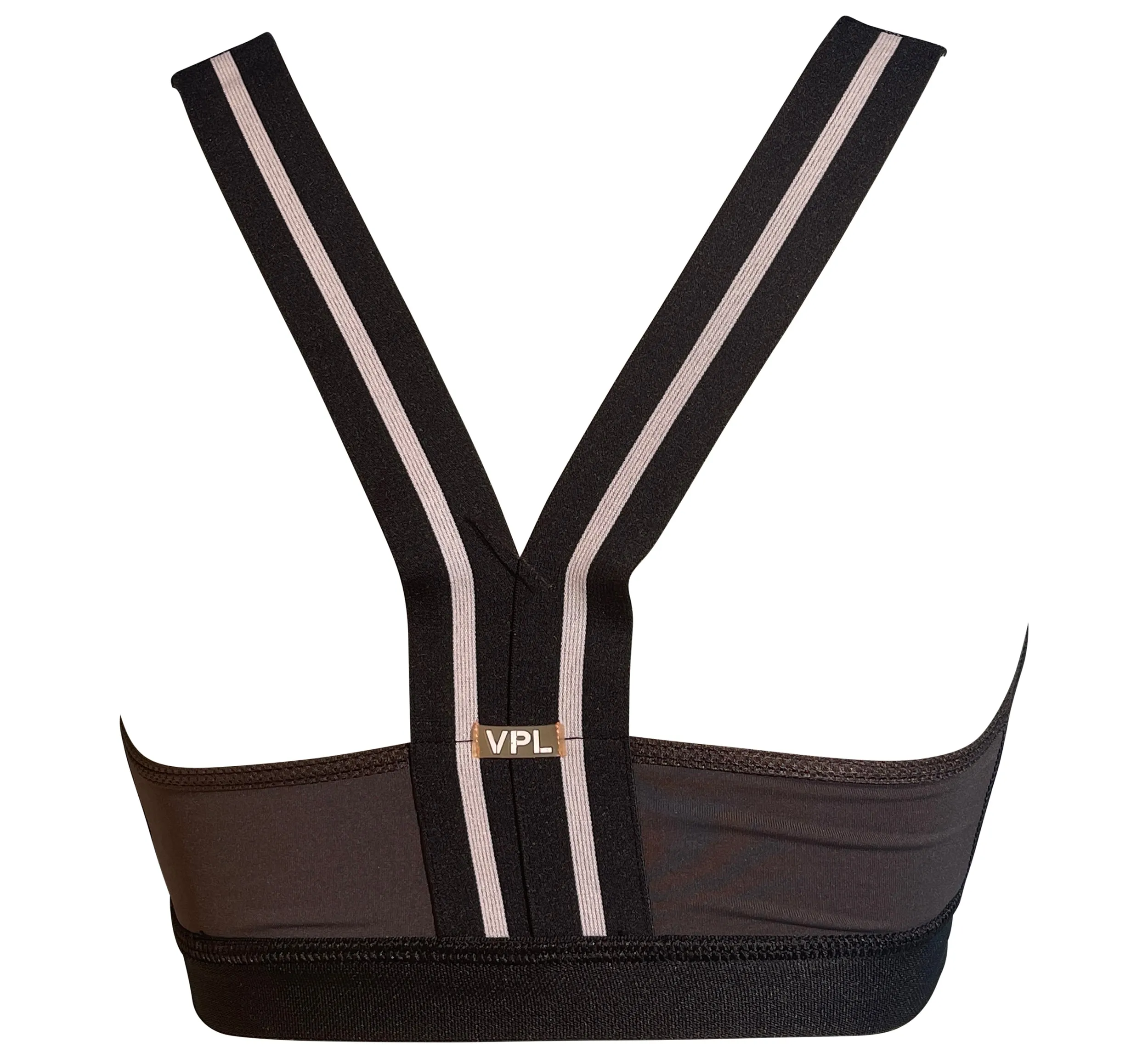 Cortex Bra: Charcoal x Blue Denim sold by VPL product image thumbnail 3