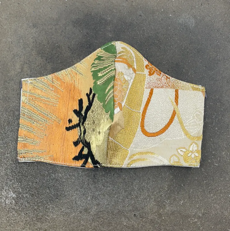 Japanese Vintage Silk Maruobi Mask (7 matsu) made by VPL