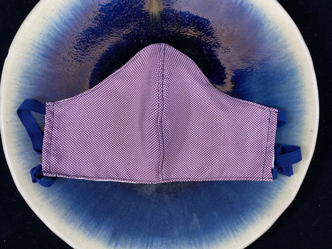 Japanese Vintage Kimono Mask (Murasaki Maru) sold by VPL