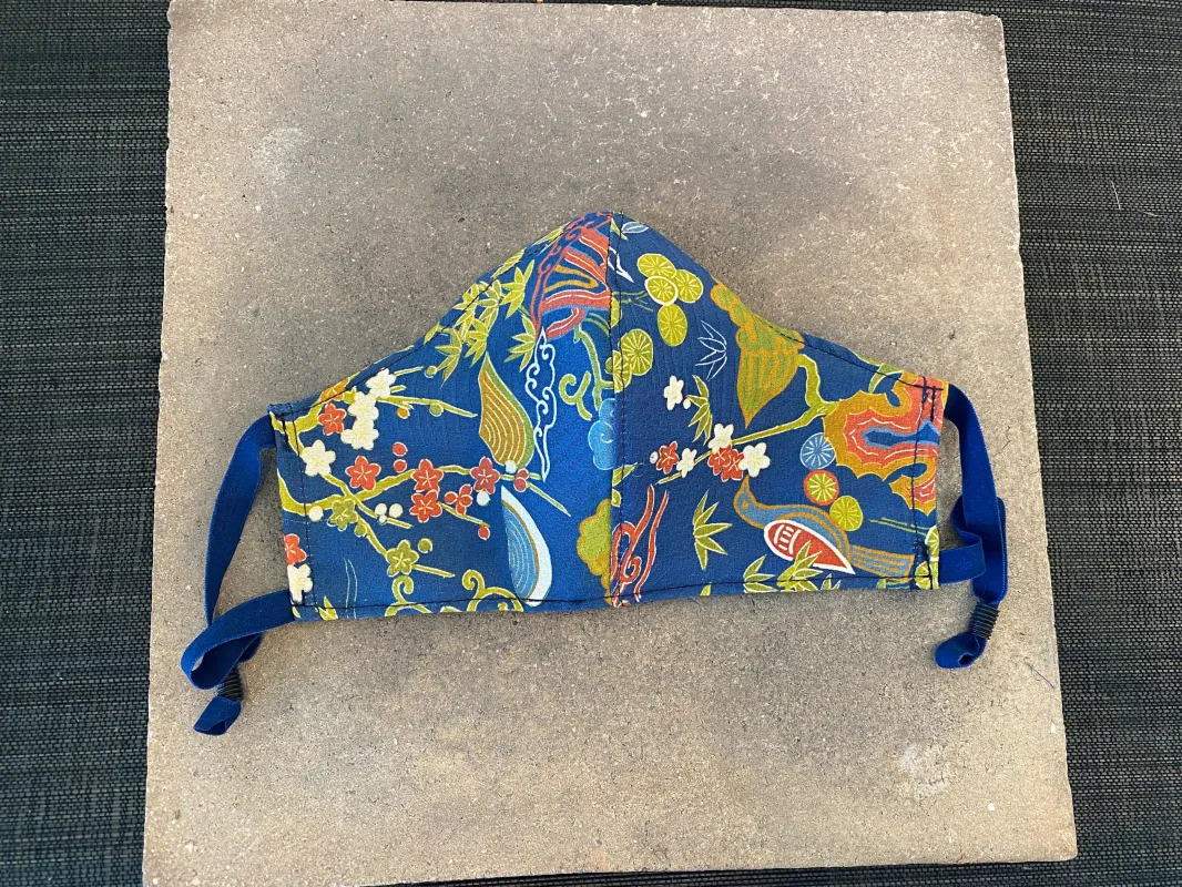 Japanese Vintage Kimono Mask (Tori) sold by VPL