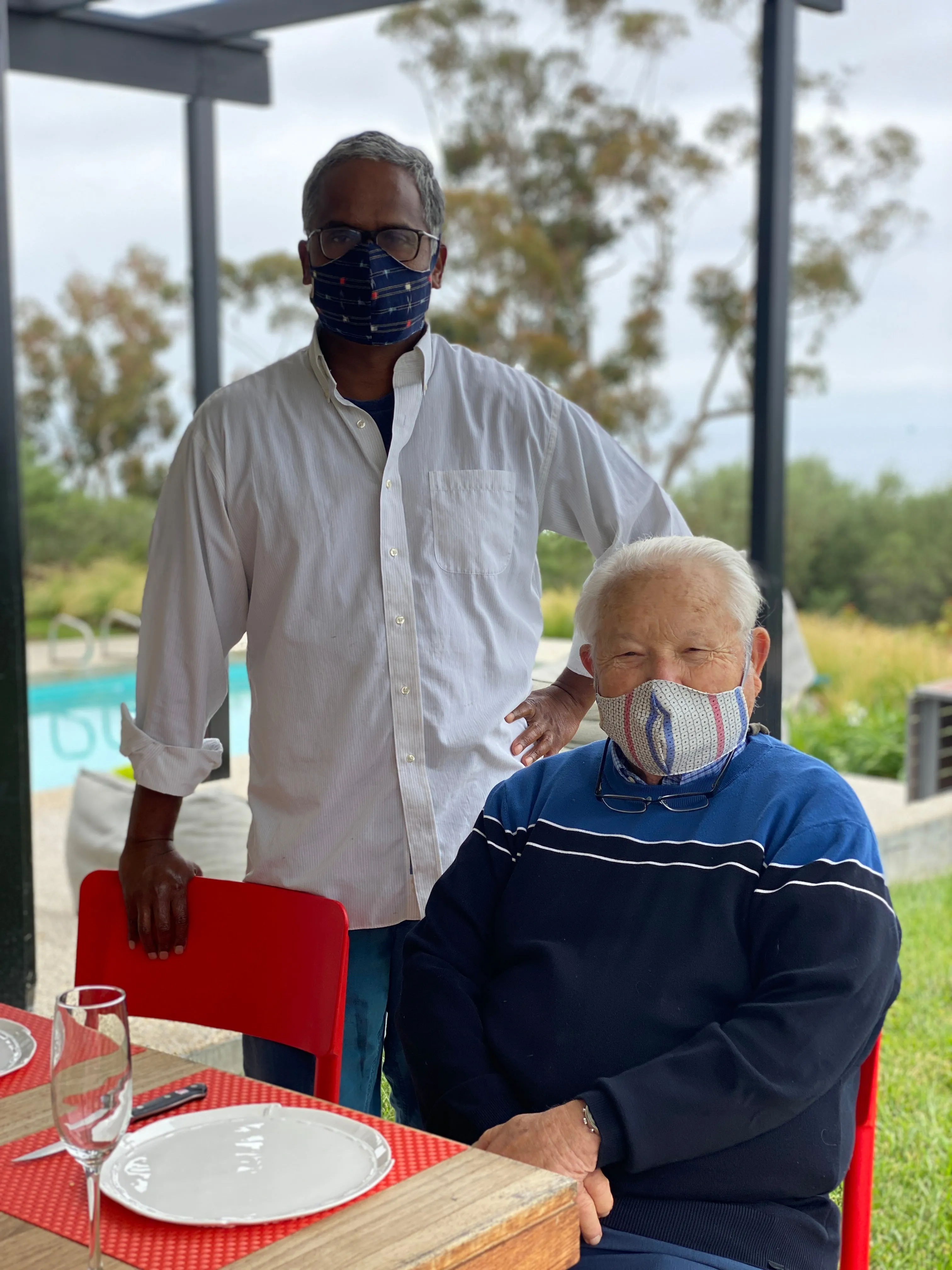 Japanese Vintage Kasuri Mask (Stripe) sold by VPL product image thumbnail 2