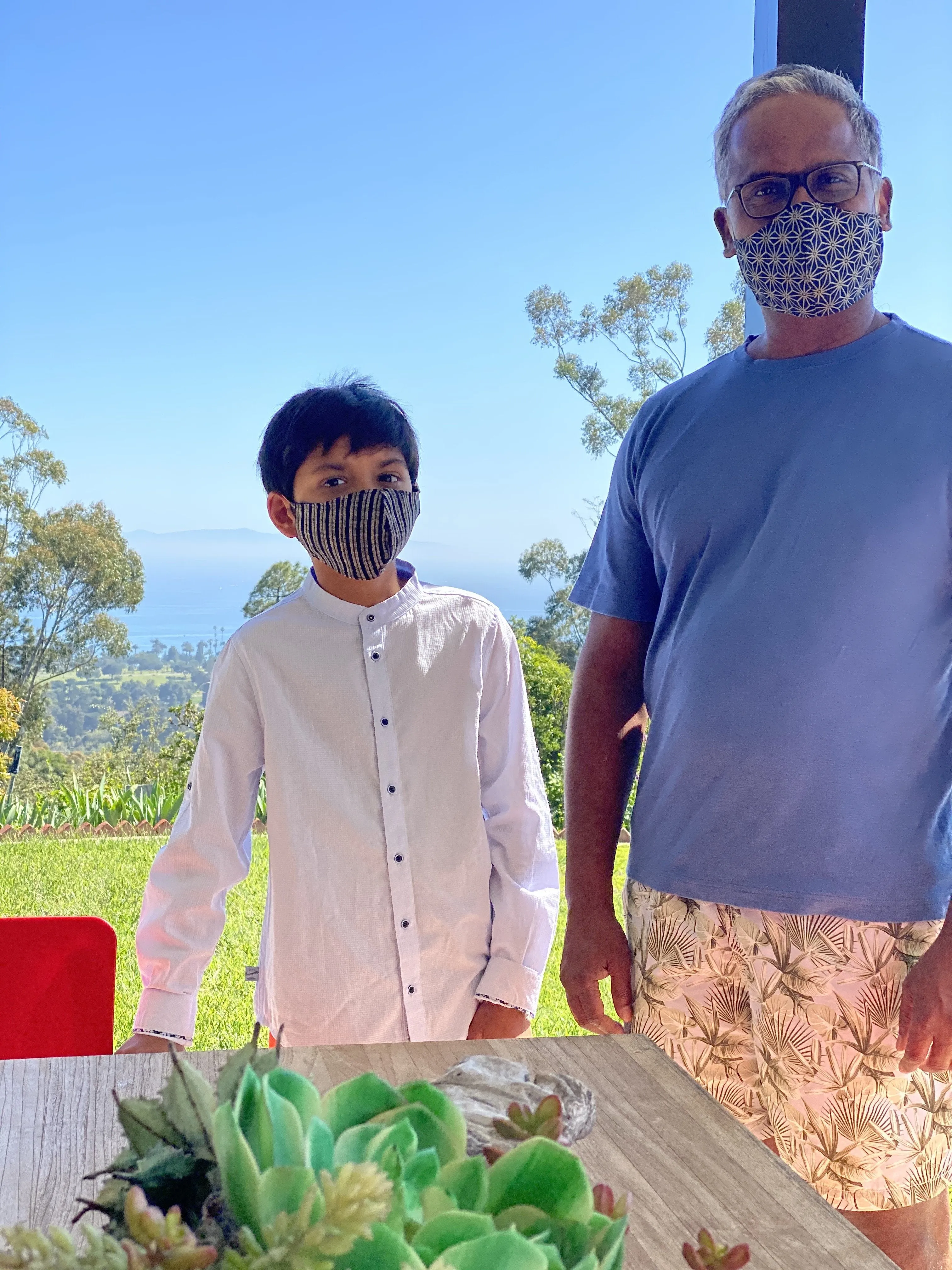 Japanese Vintage Kasuri Mask (Stripe) sold by VPL product image thumbnail 4