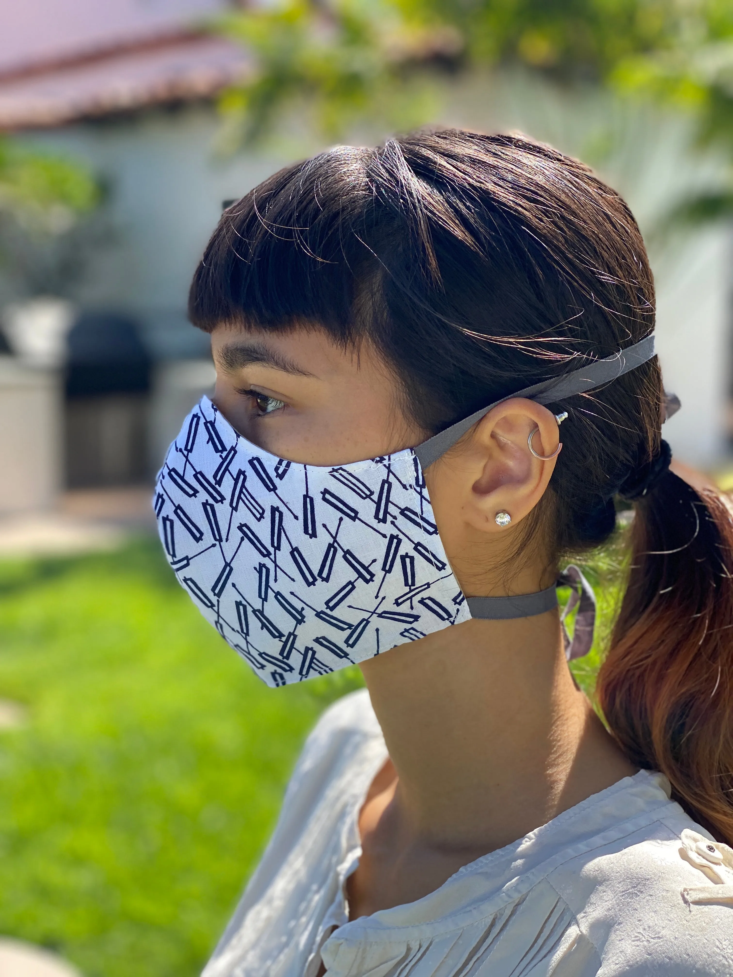 Japanese Yukata Mask (Gunpai) sold by VPL product image thumbnail 3