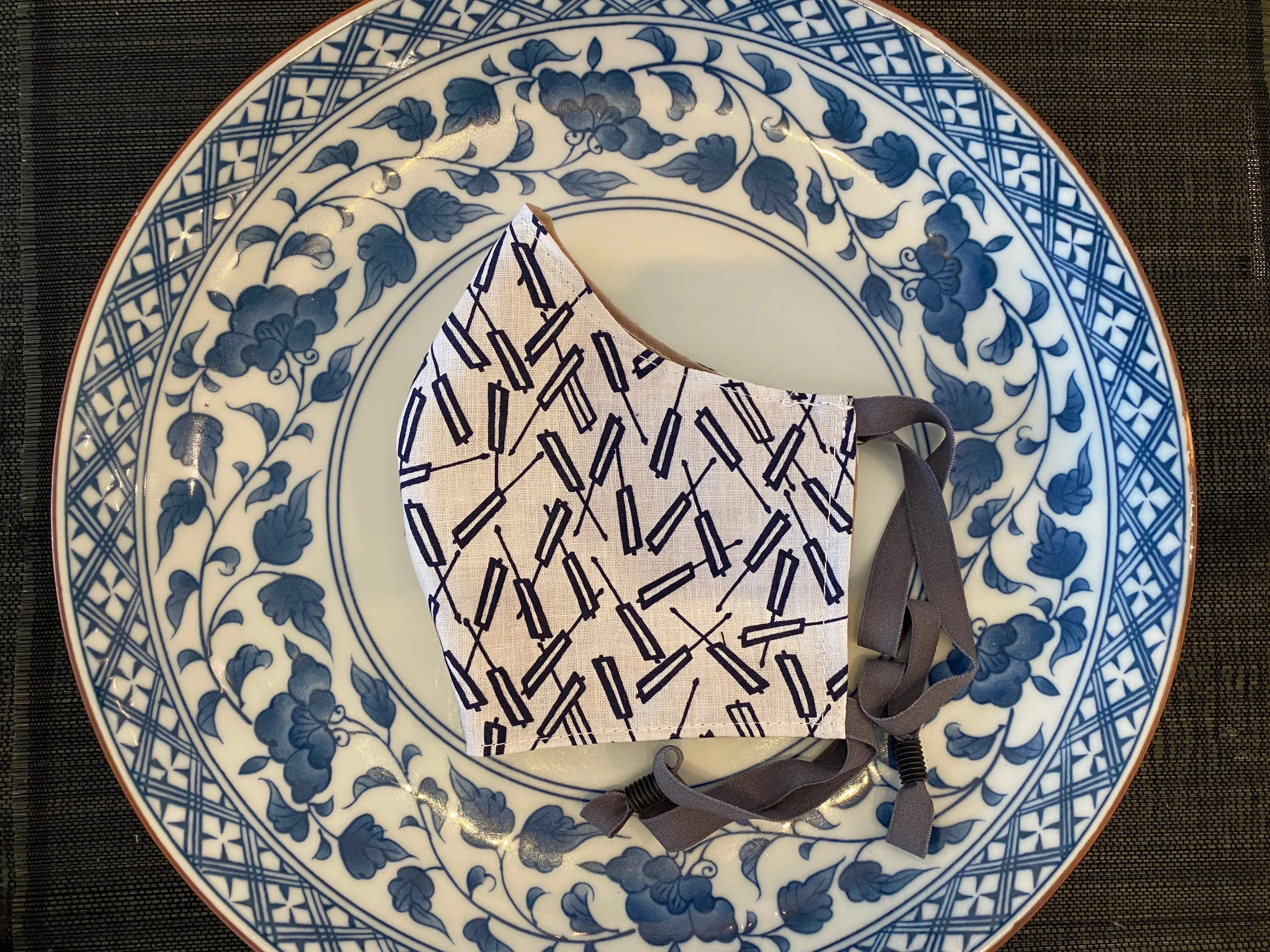 Japanese Yukata Mask (Gunpai) sold by VPL product image thumbnail 5