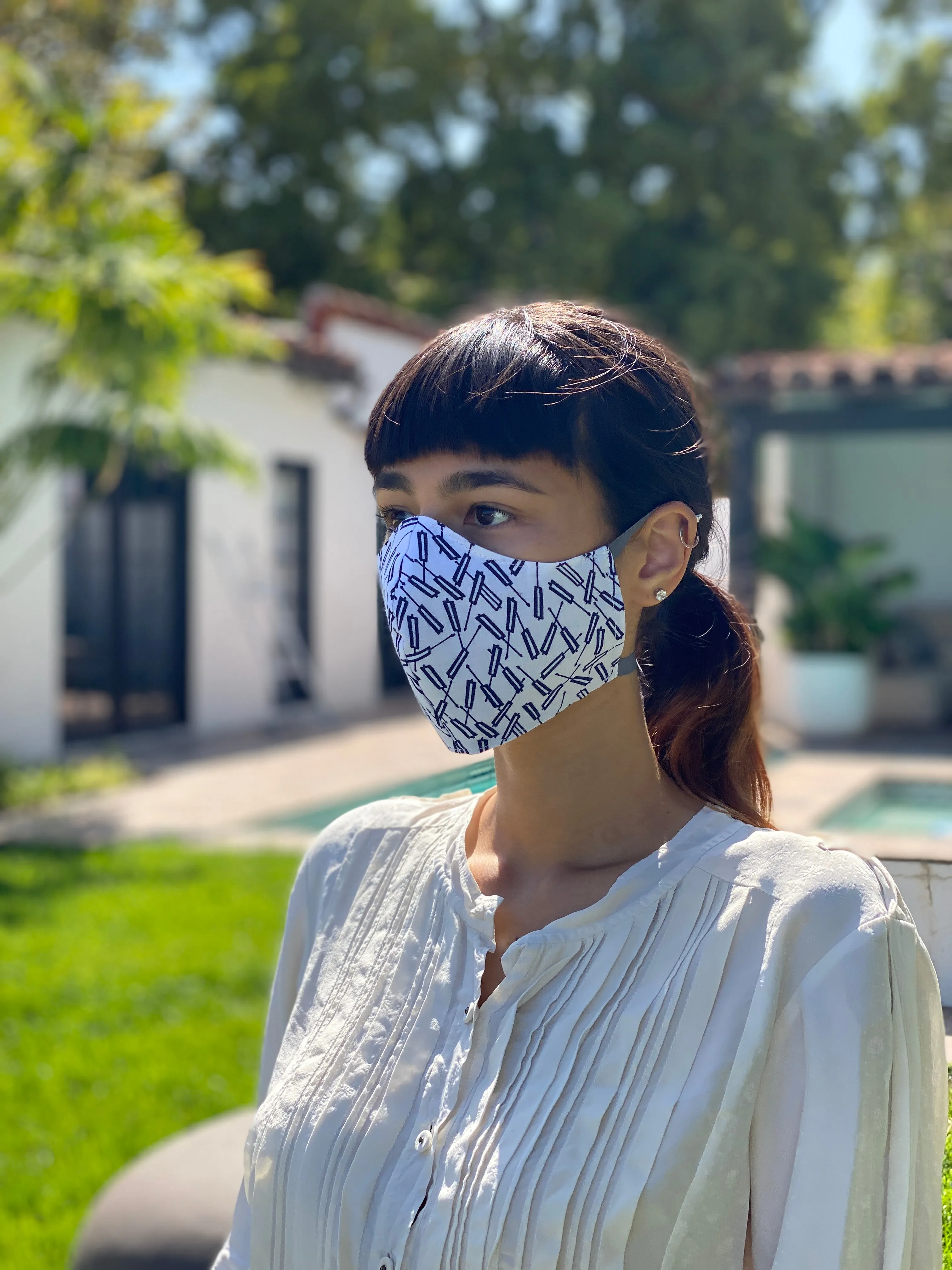 Japanese Yukata Mask (Gunpai) sold by VPL product image thumbnail 2