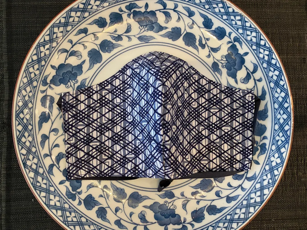 Japanese Yukata Mask (Koushi Mado) sold by VPL