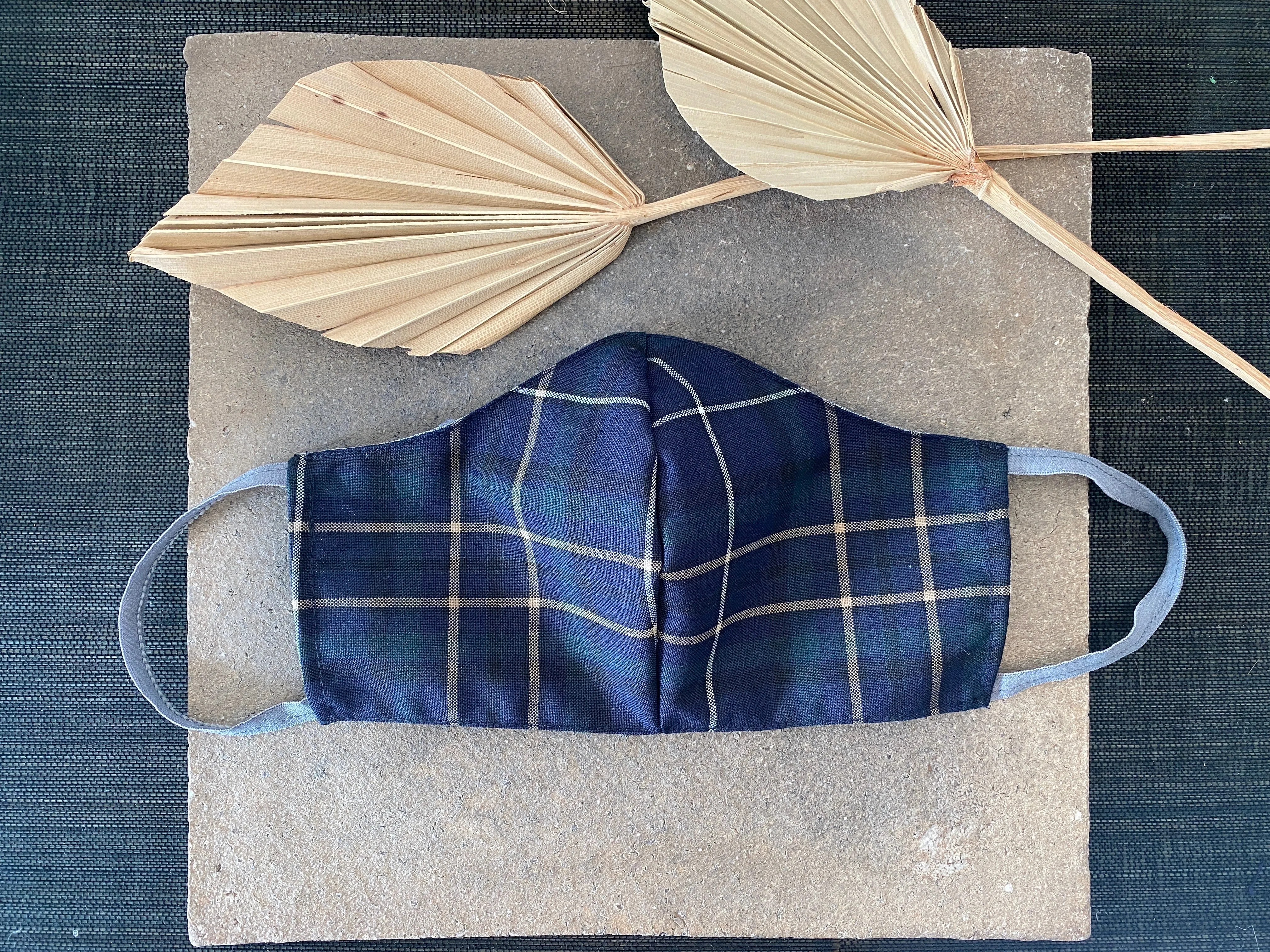 Back to Work Tartan Plaid Masks sold by VPL