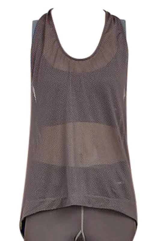 Exertion Tank: CHARCOAL & MOSS sold by VPL