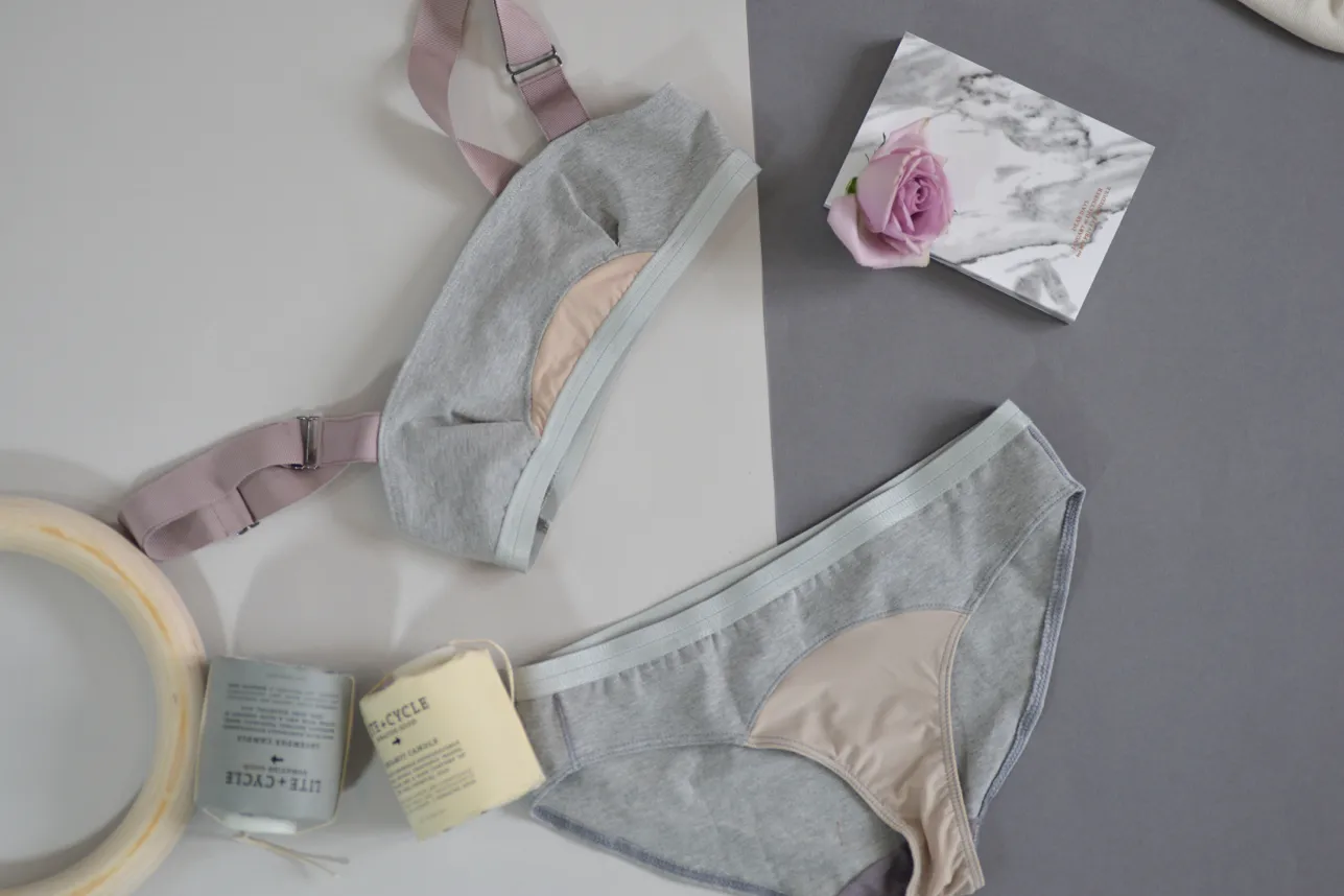 Convex Sleep Bra: Grey sold by VPL product image thumbnail 5