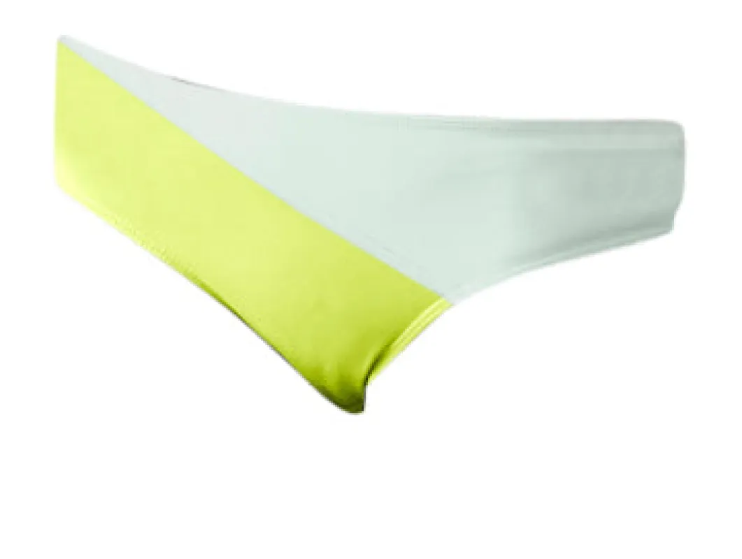 Tani Swim Bottom: Yellow Ecru sold by VPL