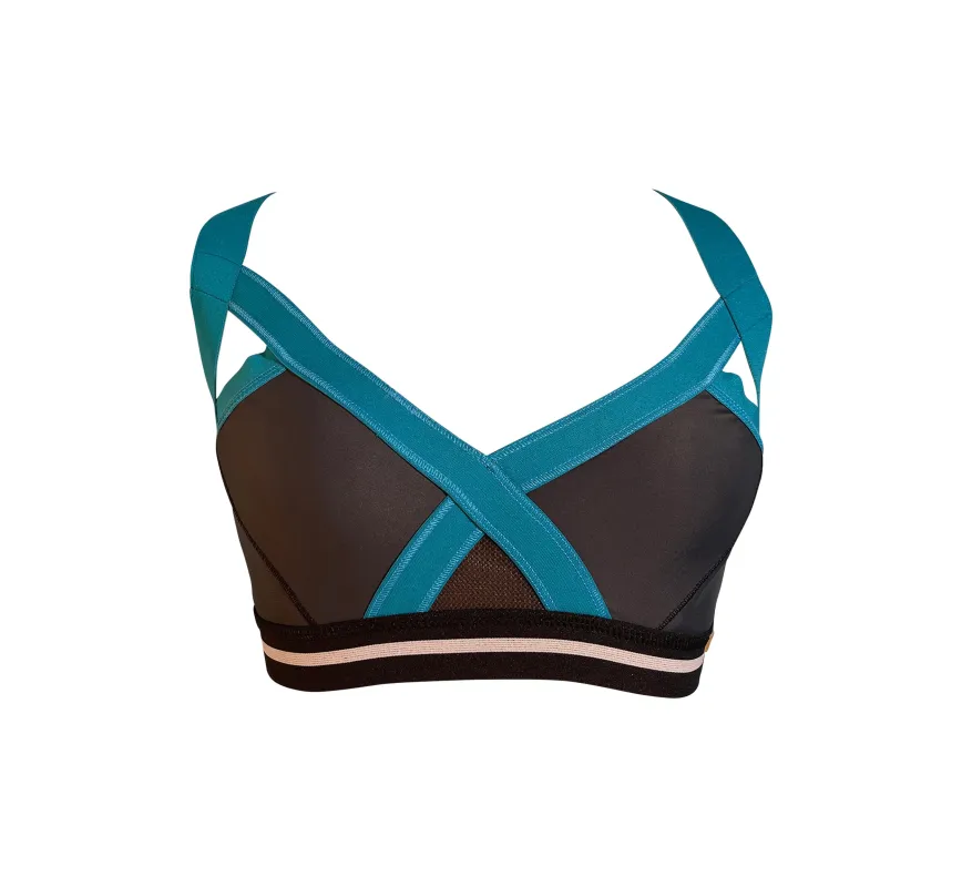 Insertion Bra W: Turquoise sold by VPL