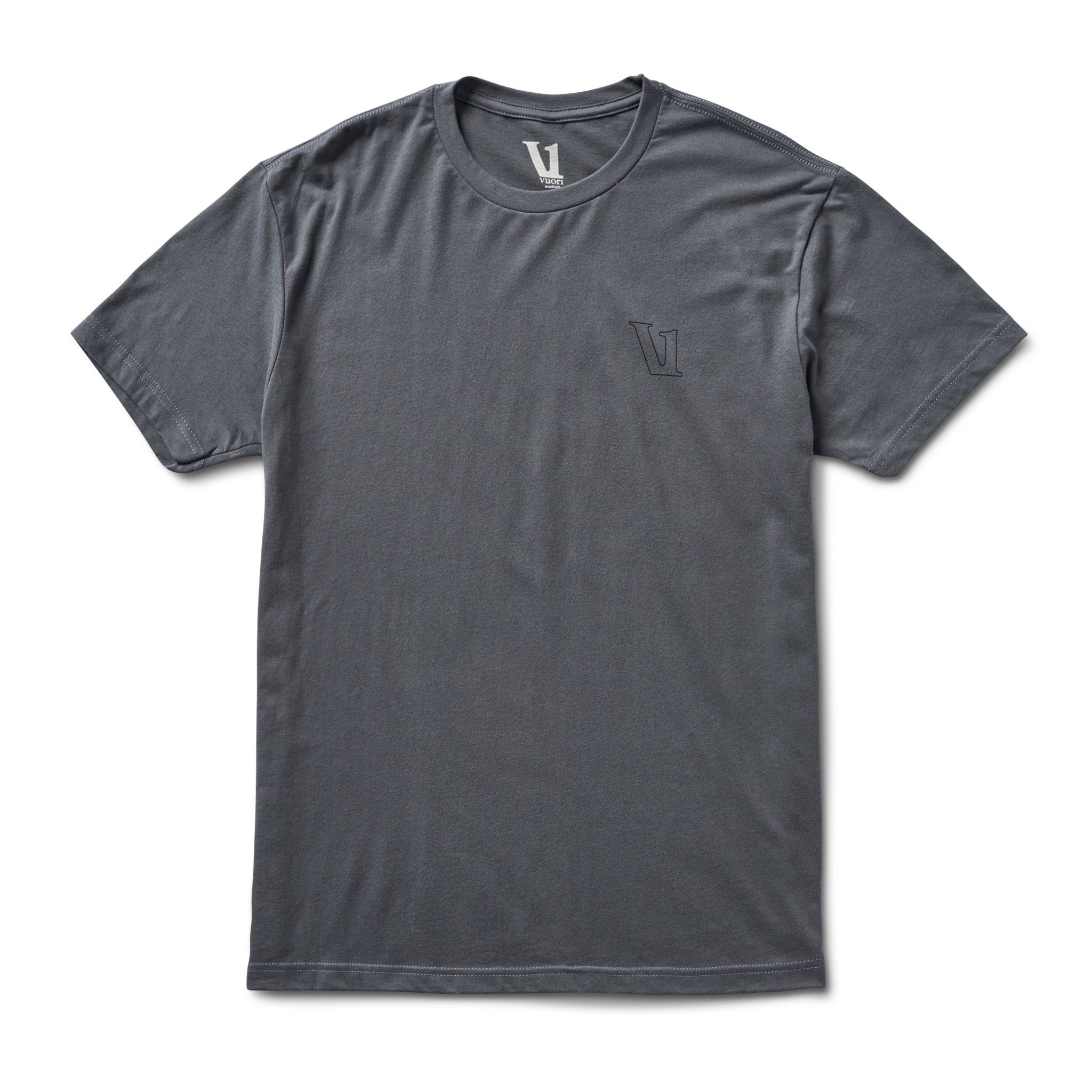 Mountain Peak Tee | Charcoal sold by Vuori