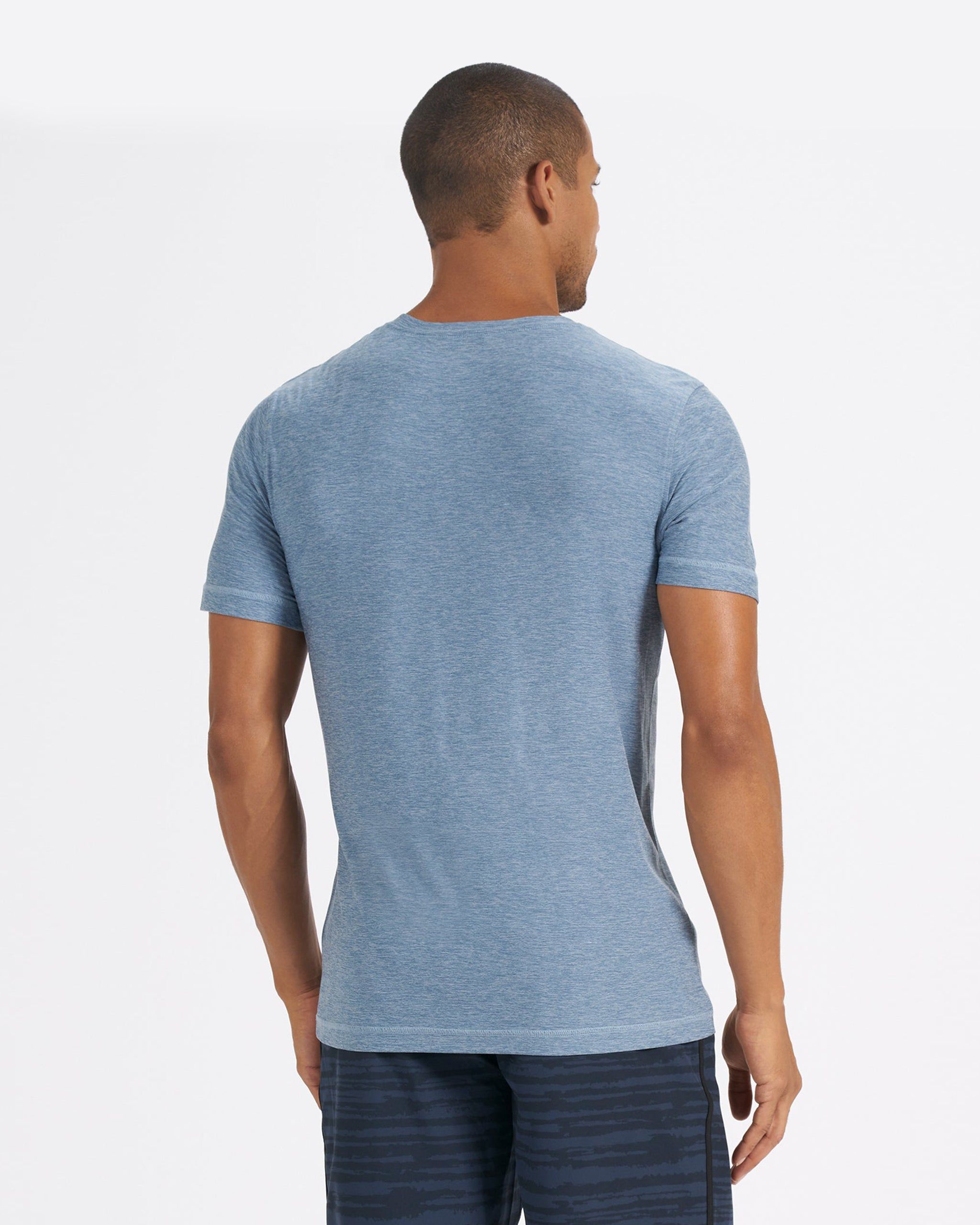 Strato Tech Tee | Cloud Heather sold by Vuori product image thumbnail 4