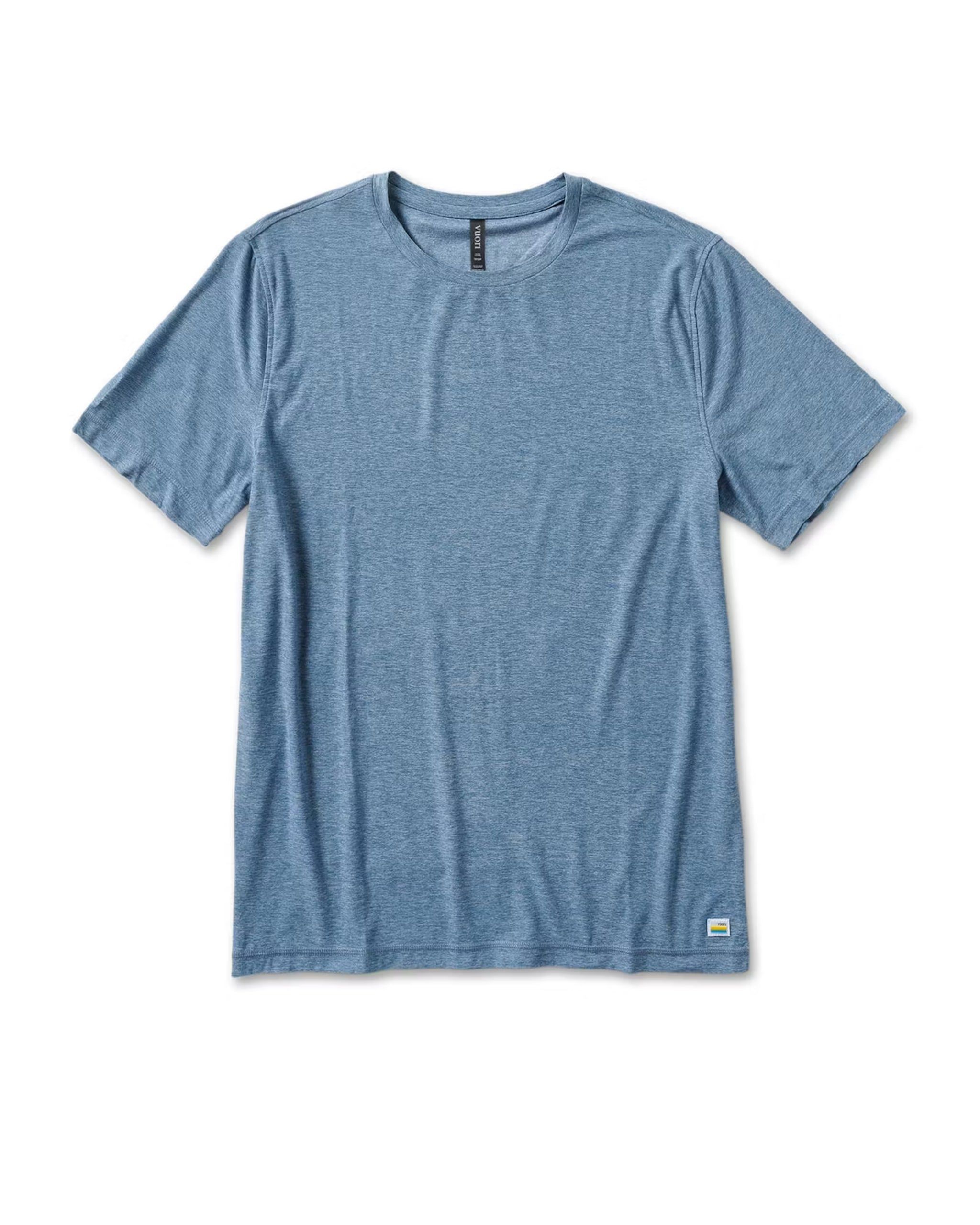 Strato Tech Tee | Cloud Heather sold by Vuori