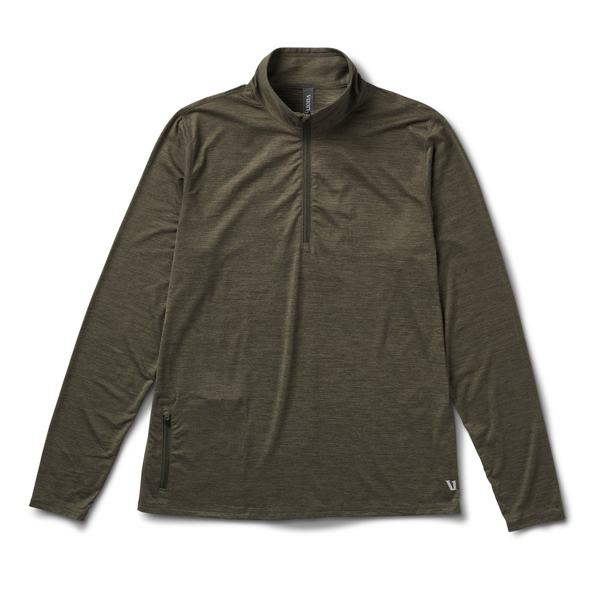 Ease Performance Half Zip | Oregano Heather sold by Vuori