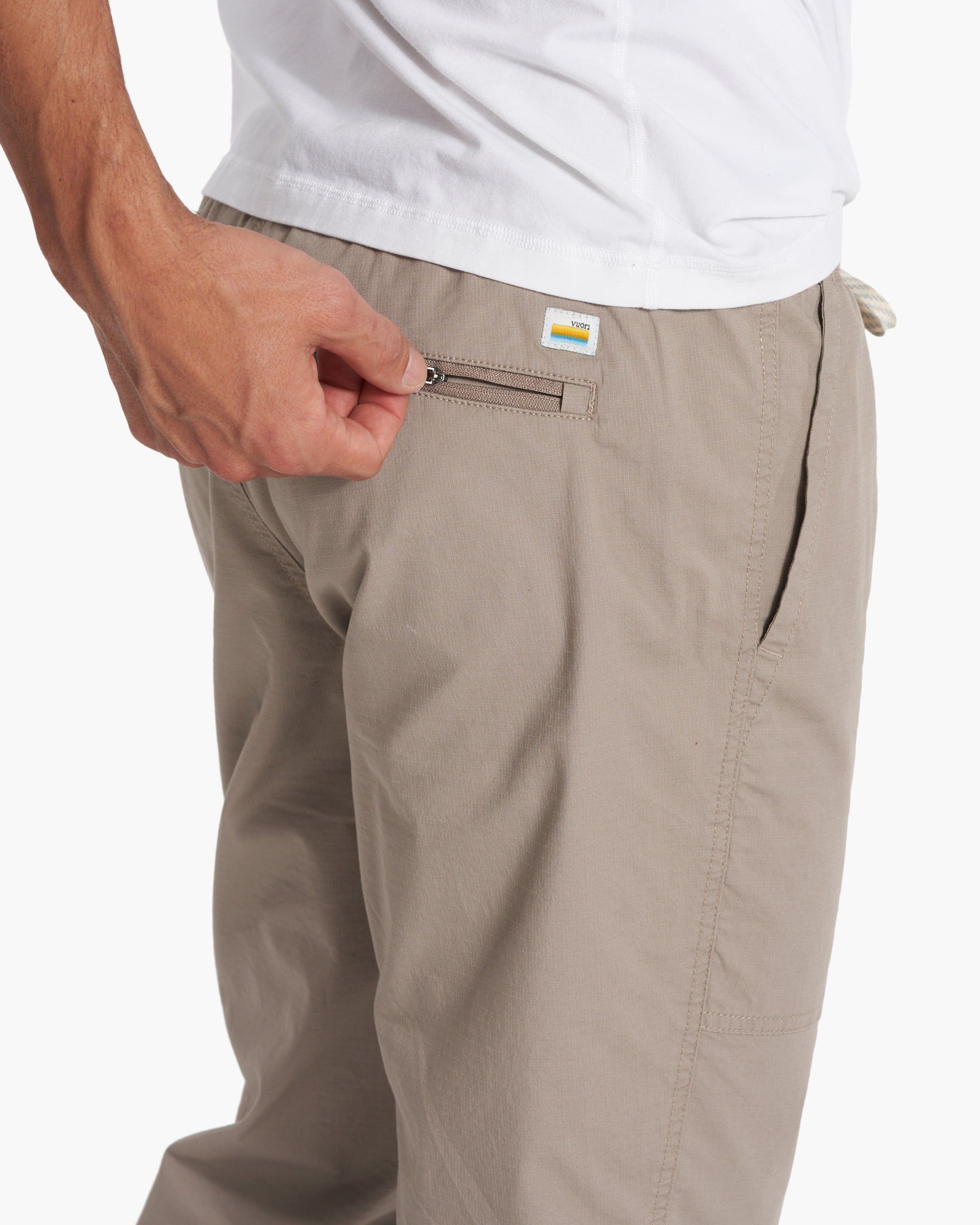 Vintage Ripstop Pant | Teak sold by Vuori product image thumbnail 6