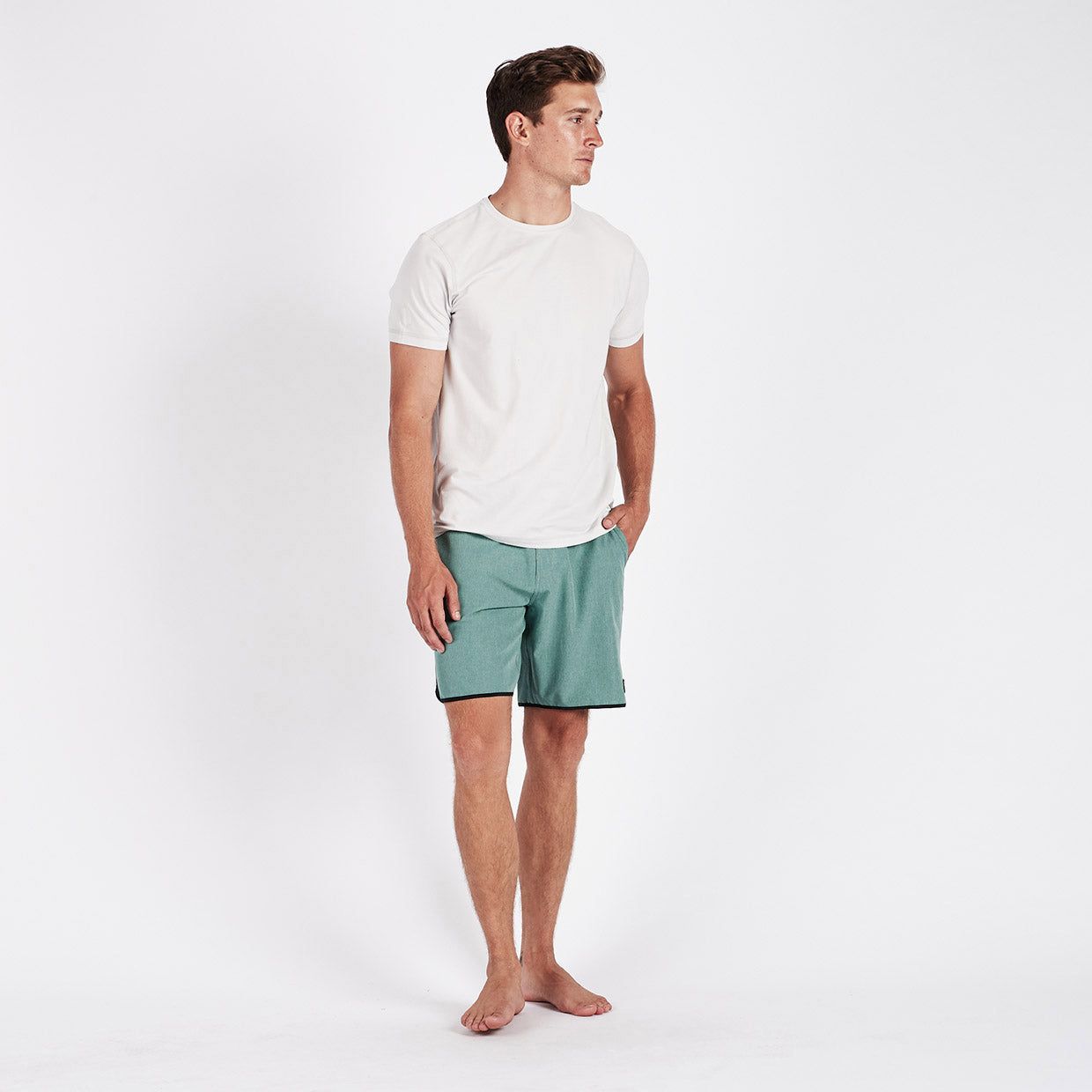 Cruise Boardshort | Aloe Linen Texture sold by Vuori product image thumbnail 5